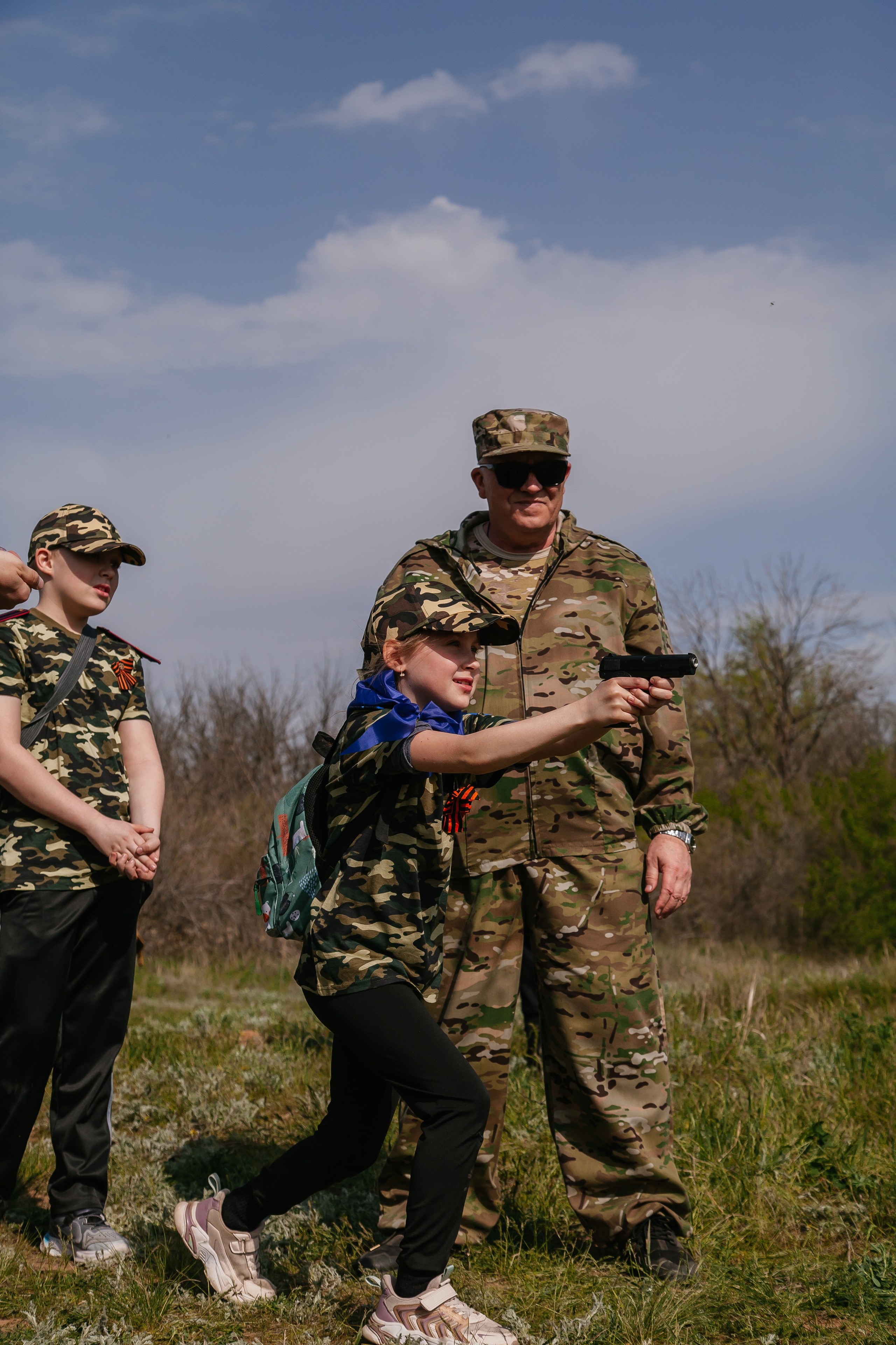 Игра «Зарница» в лицее 8 «Олимпия». Фотограф в Волгограде Норченко Светлана