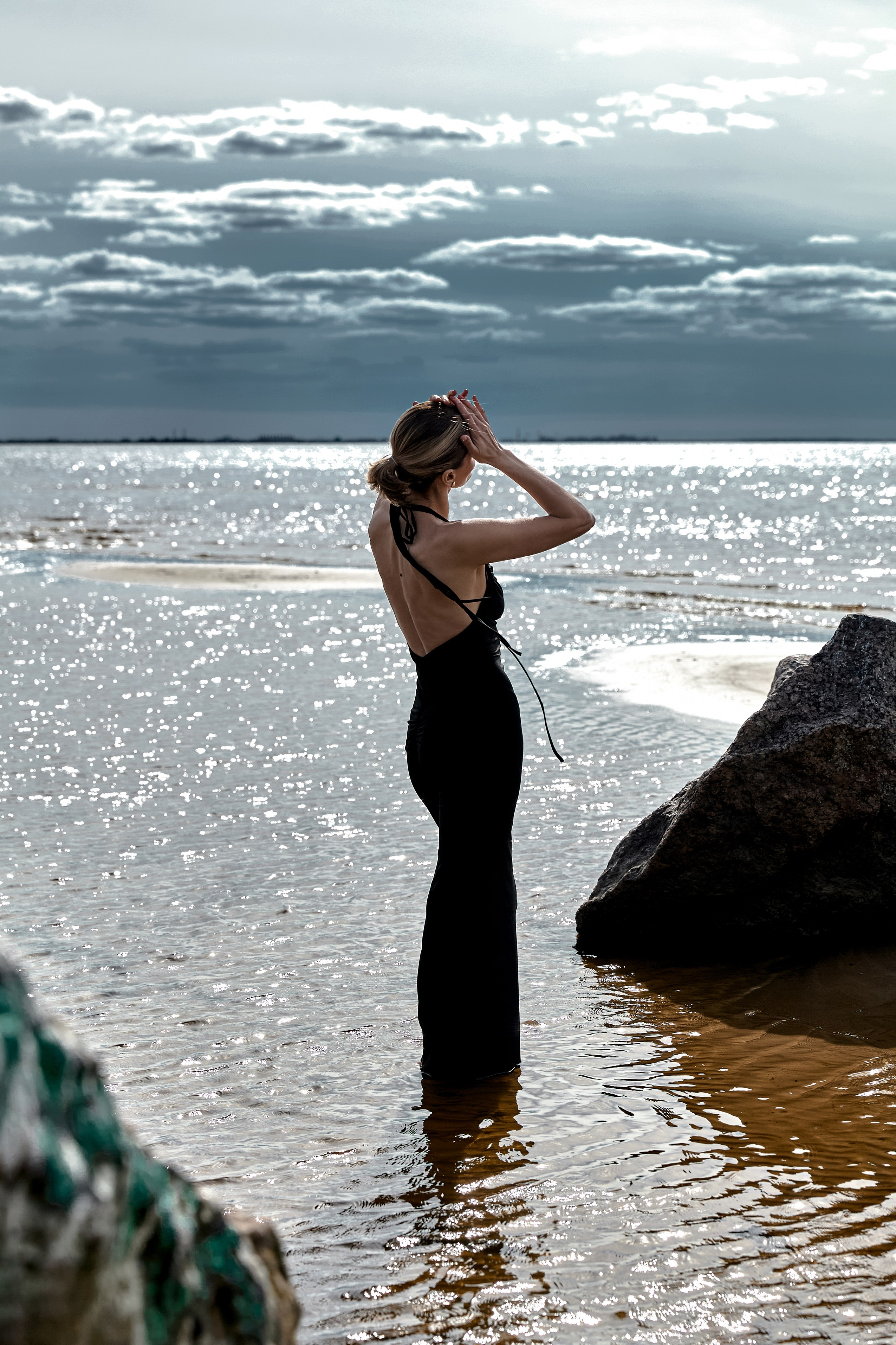 Фотосессия на пляже летом. Рекламный фотограф Санкт-Петербург Катерина Мишкель