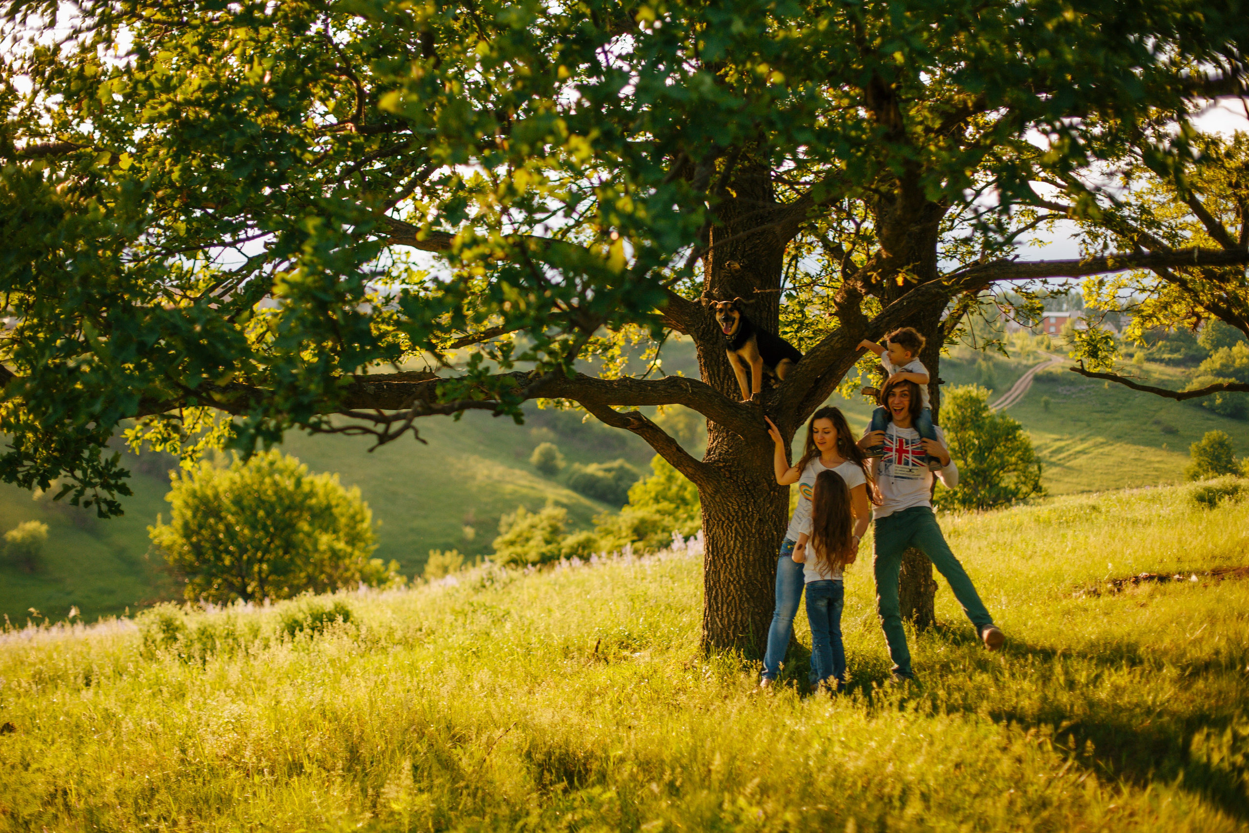 Ира, Саша, Ксюша, Макс. Фотограф Александра Рышкова