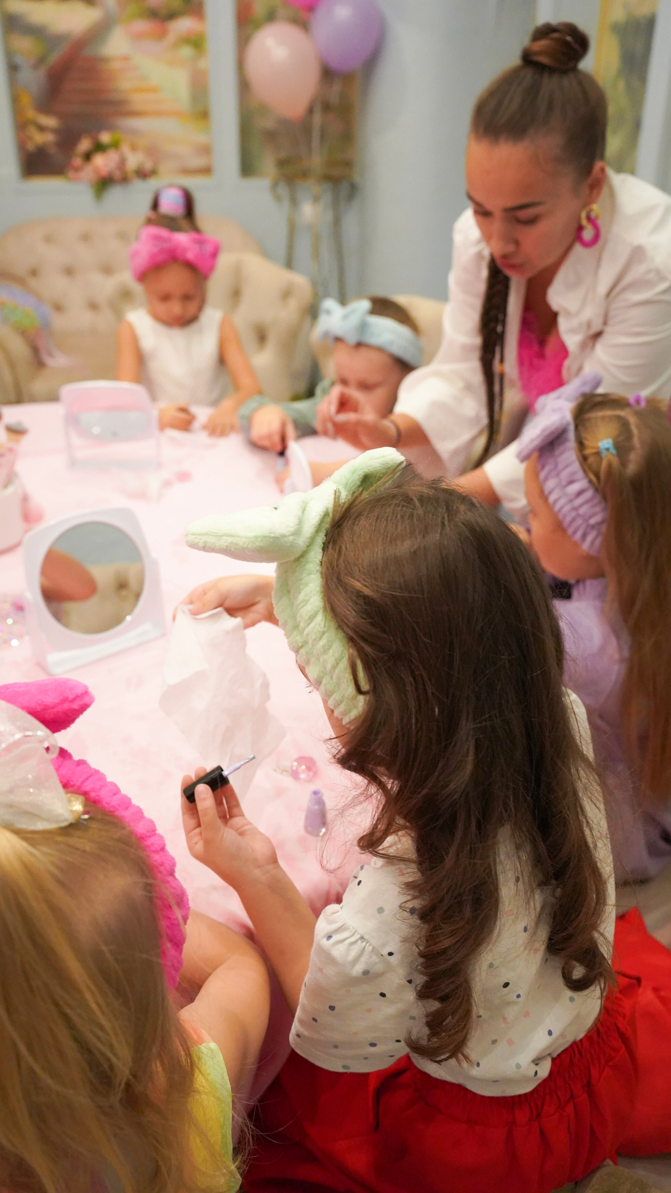 Спа-девичник на День Рождения (1). Афропрически, косы, прически с канекалоном в г. Клин