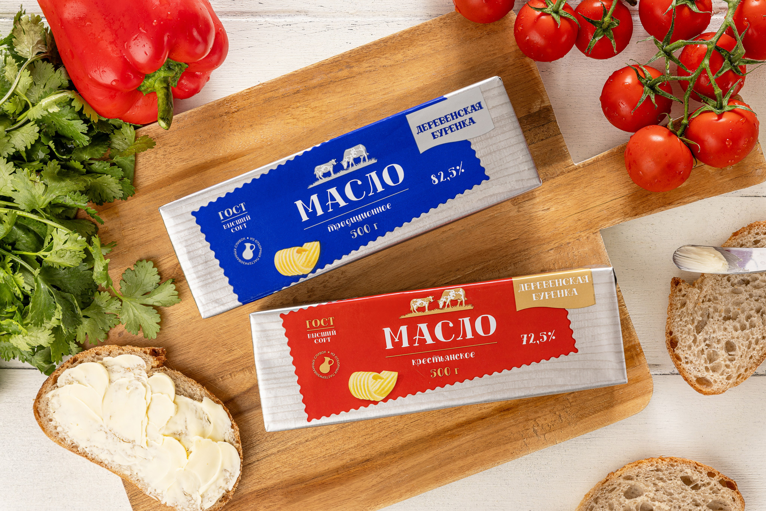 ТМ Деревенская Буренка. Юлия Космо — фуд-фотограф, предметный стилист, Москва