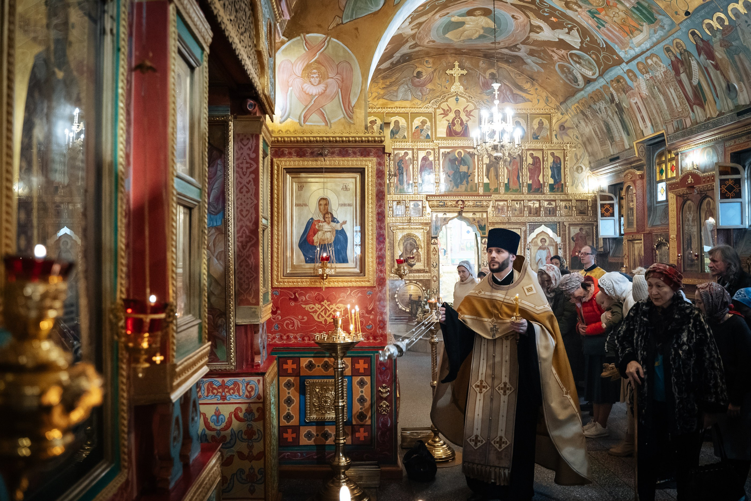 Храм Георгия Победоносца 16 марта. Главная