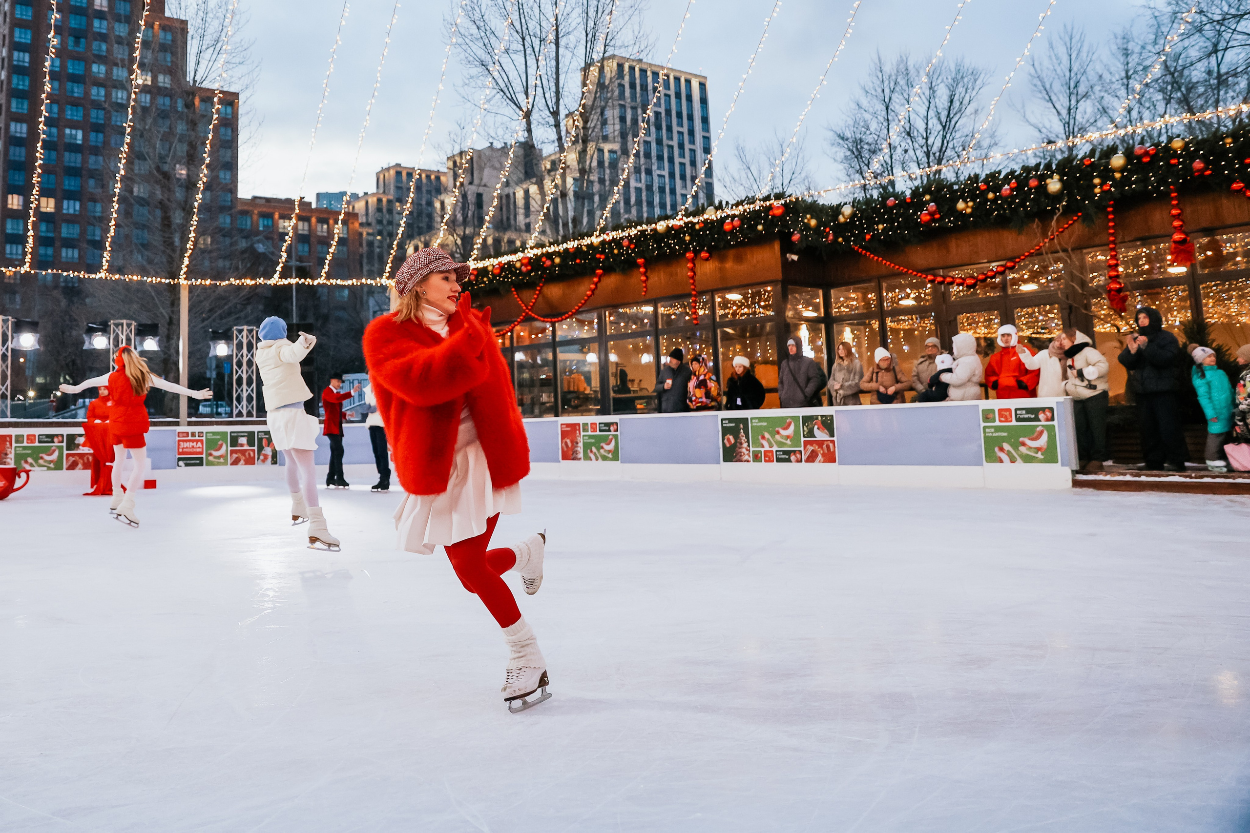 Ледовое шоу Сити каток Московское Чаепитие. Фотограф и видеограф Анна Домашенко