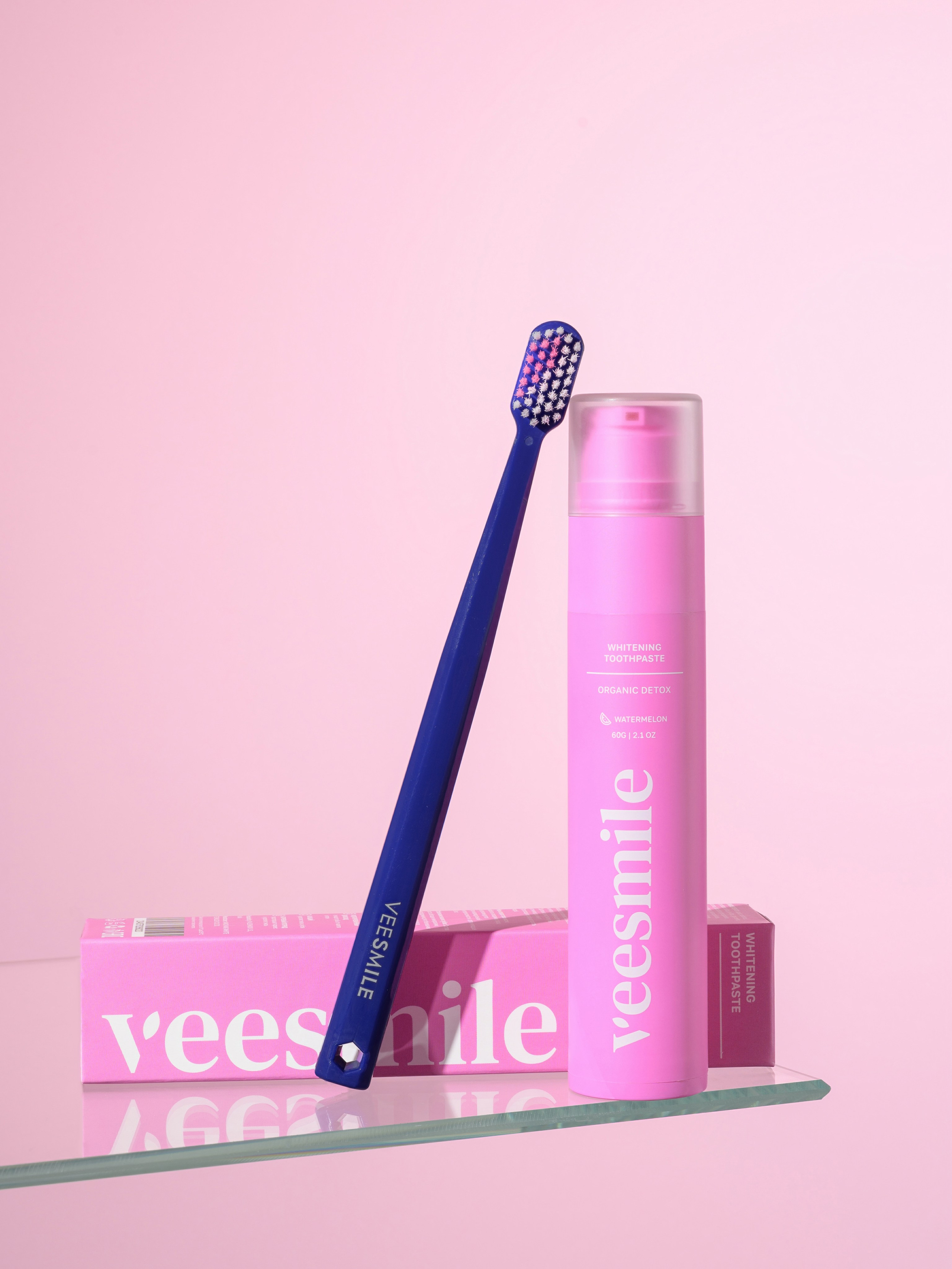 VISMILE зубные пасты и щетки. Студия рекламной и предметной съемки товаров WELKO Studio