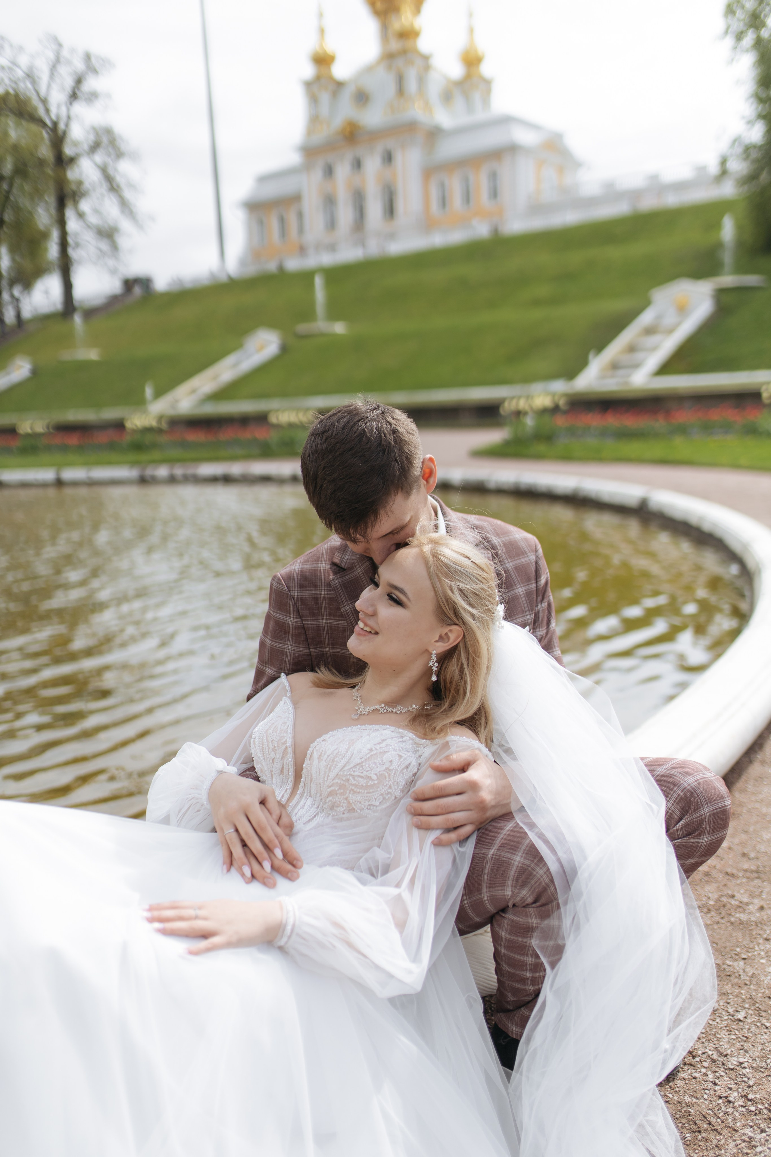Летний Петергоф. Свадебный и женский фотограф в Санкт-Петербурге Муртеева Екатерина