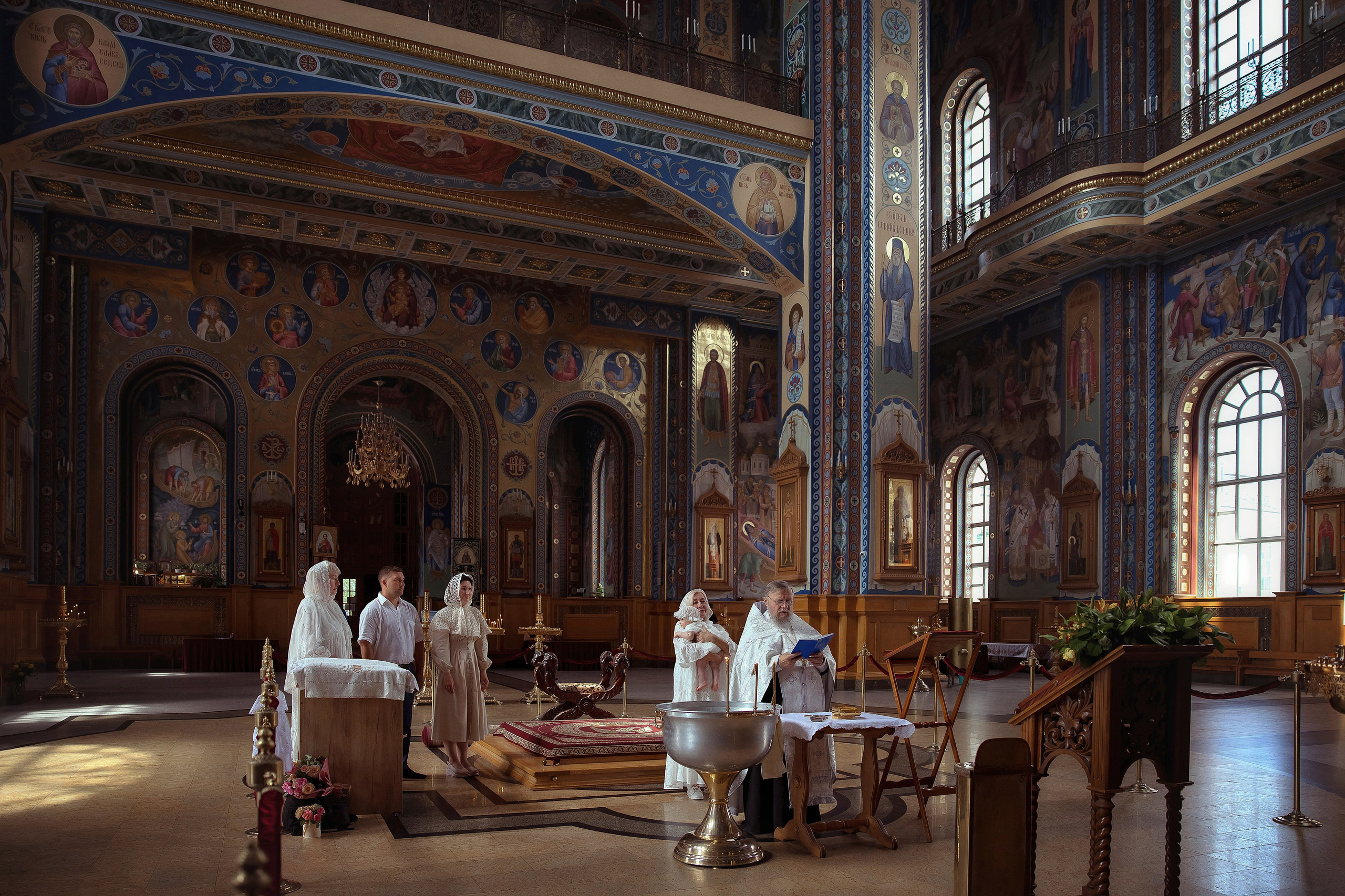 Крещение Есении Благовещенский собор. Фотограф на крещение и венчание