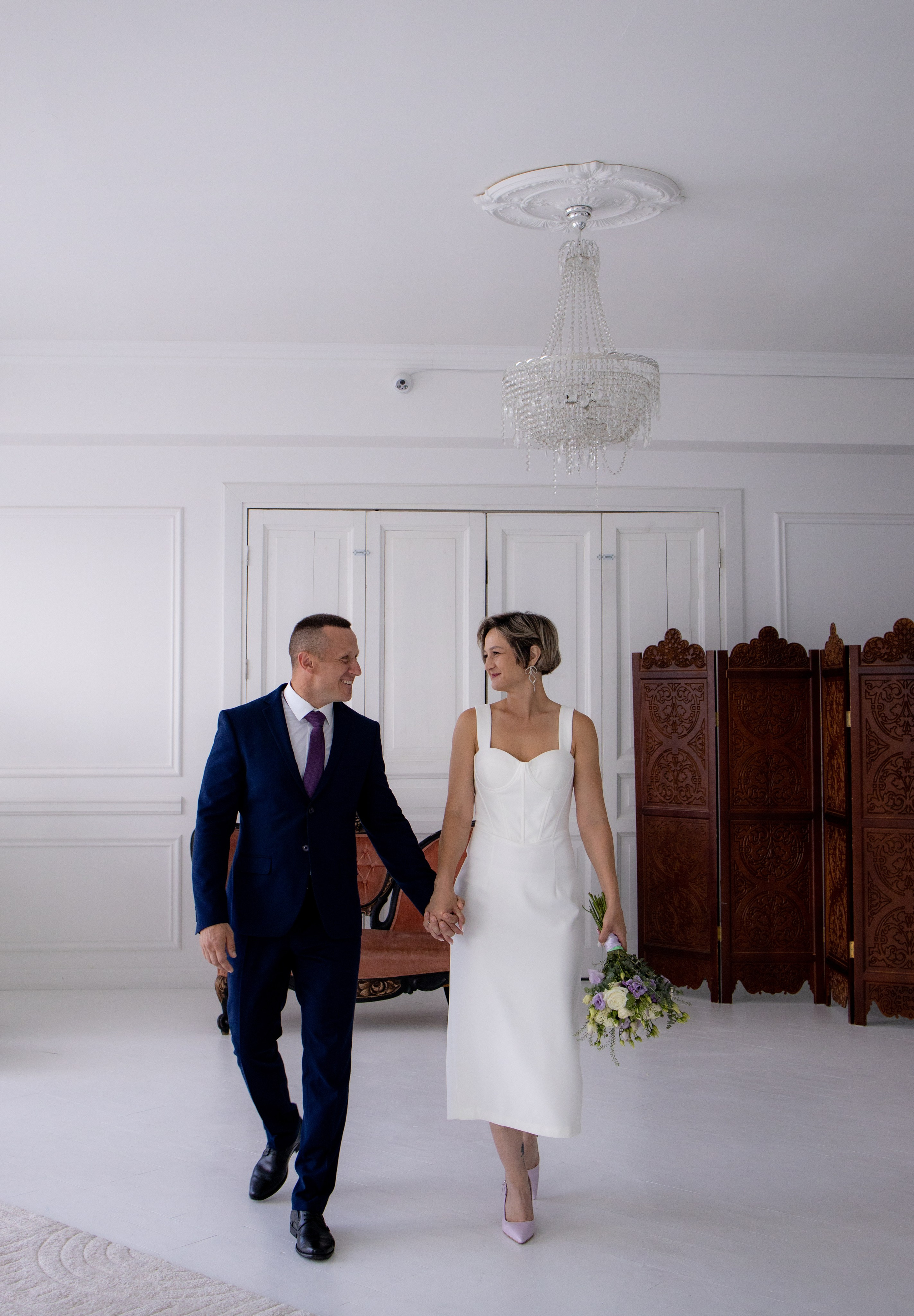 Иван и Мария (с семьей в фотостудии). Фотограф Новосибирск