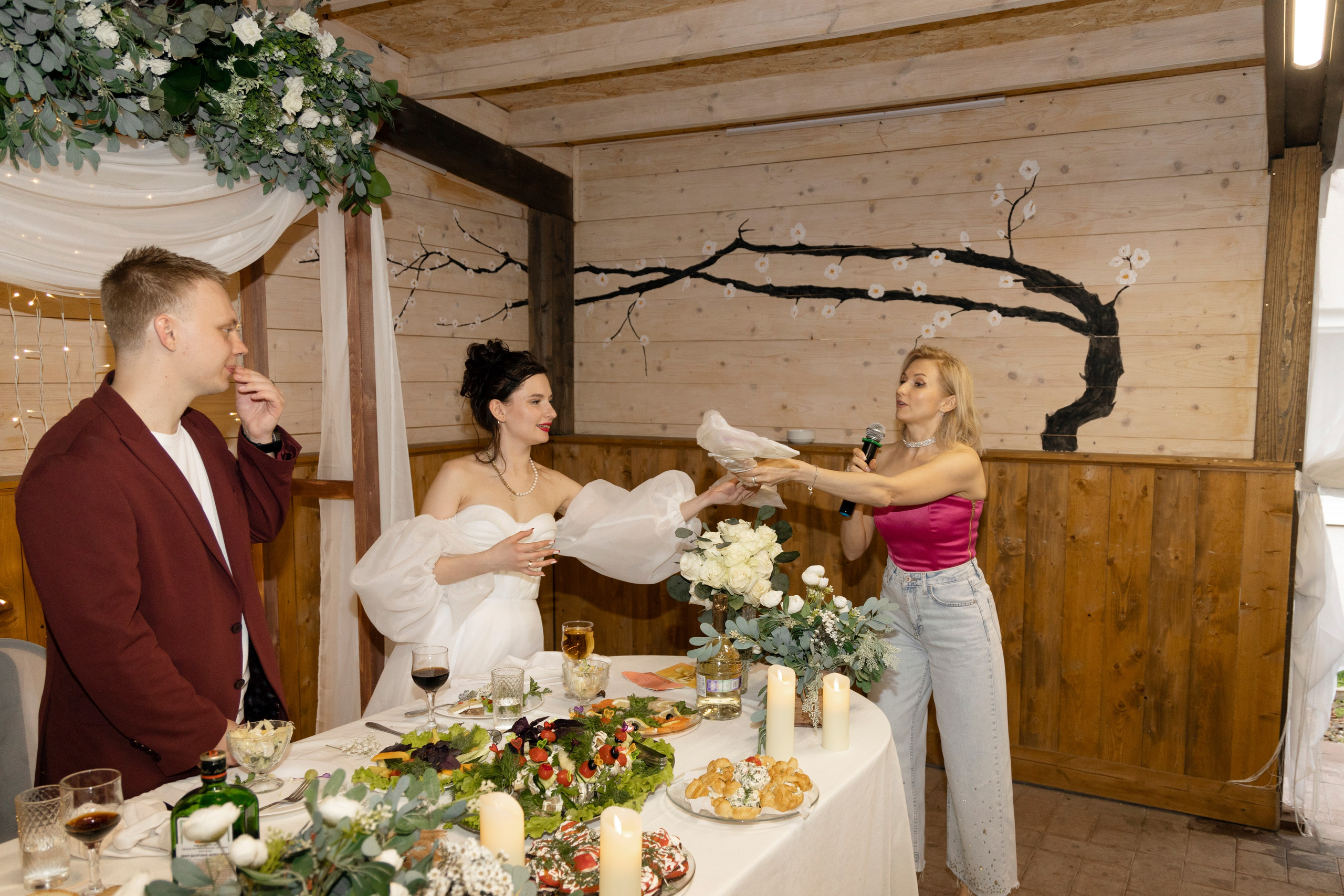 Репортаж свадебного вечера. Свадебный фотограф Александра Попова