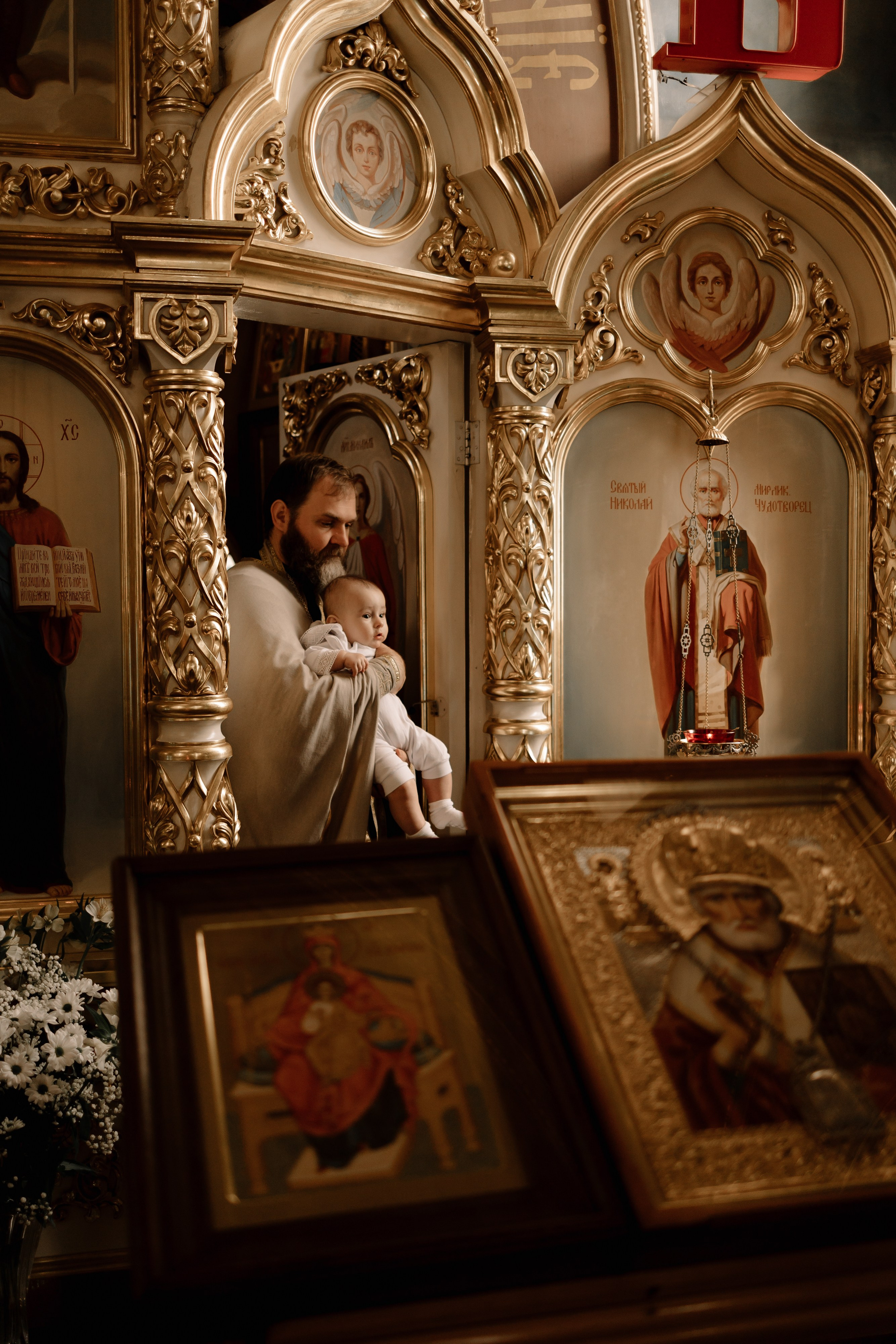 Крещение Тимура. Семейный фотограф в Краснодаре Храмова Анна