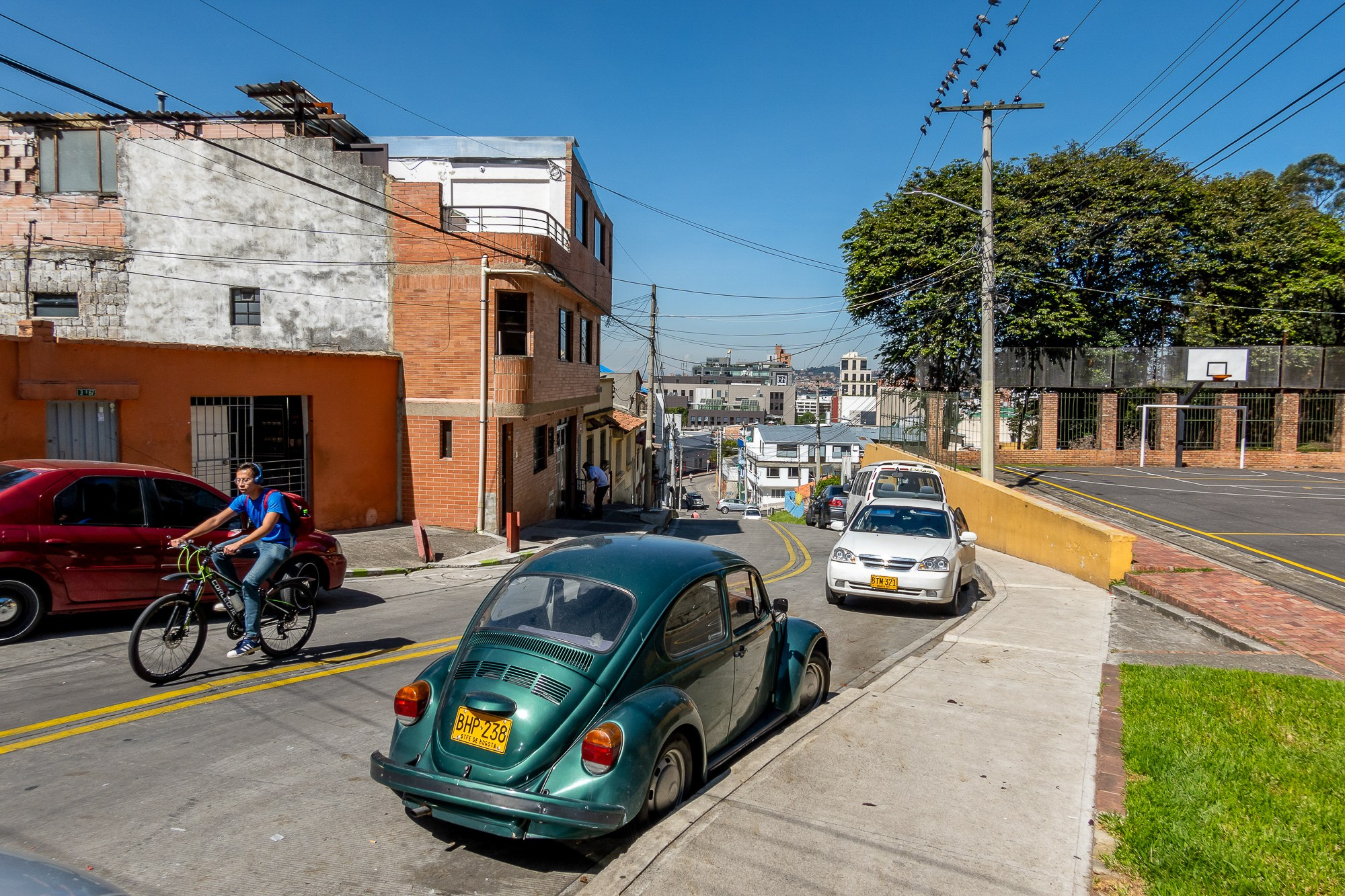 Богота, столица Колумбии. Bogotá, the capital of Colombia. Фотограф Алексей Скоробогатько