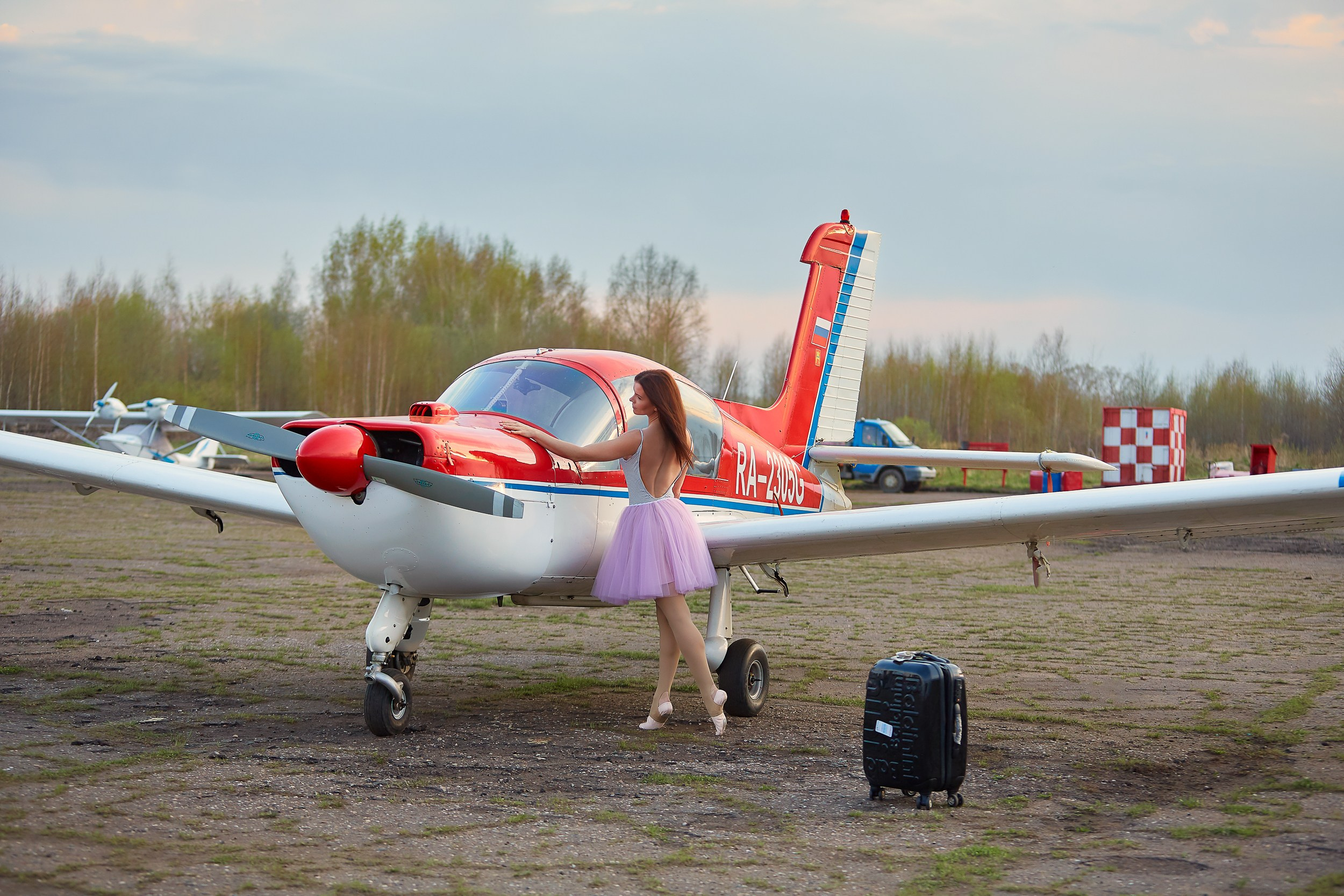 Фотосессия с самолетами в Ярославле. Фотограф Михаил Семенов