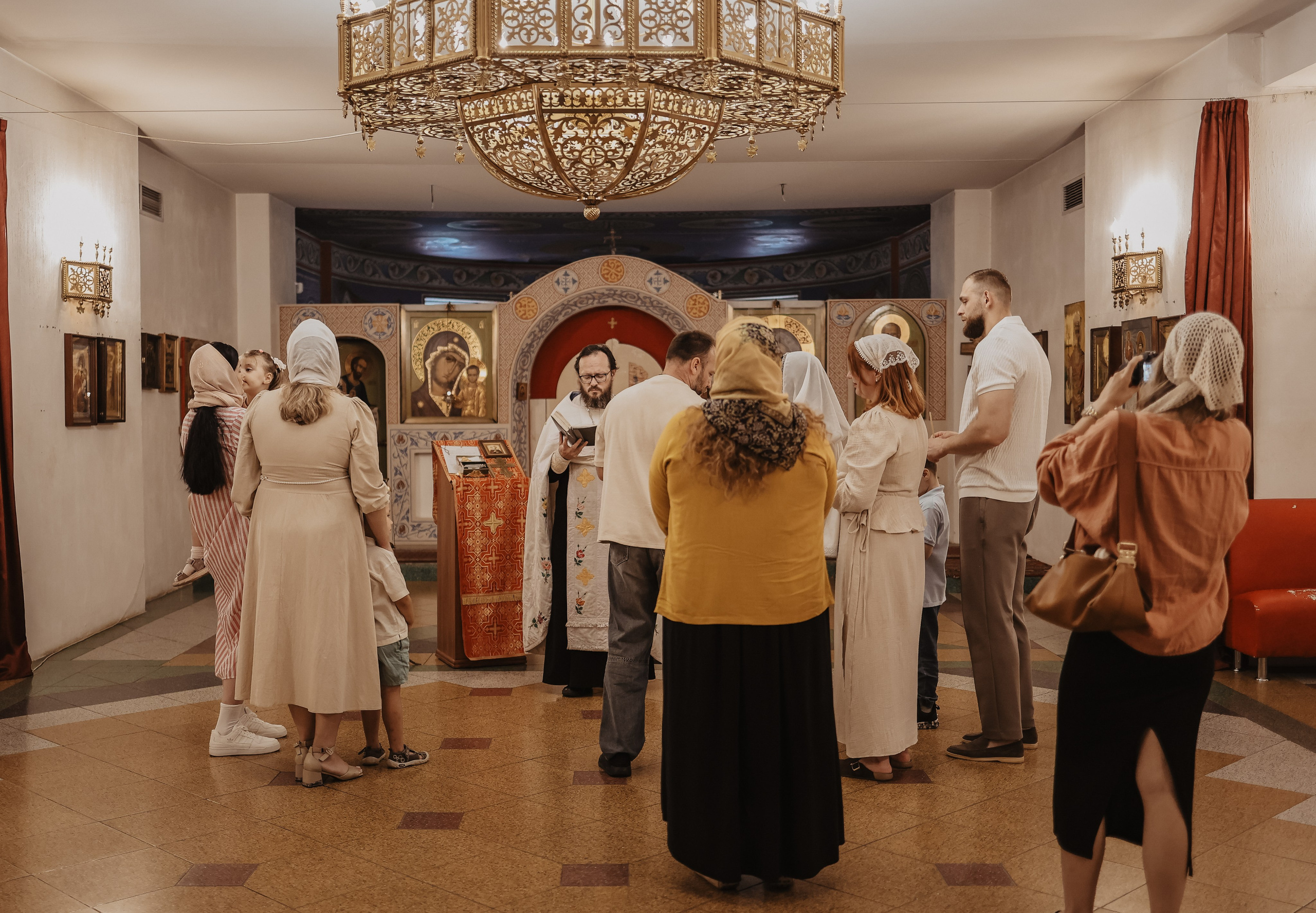 Крещение. Фотограф и видеограф в Москве Полина Абраменкова