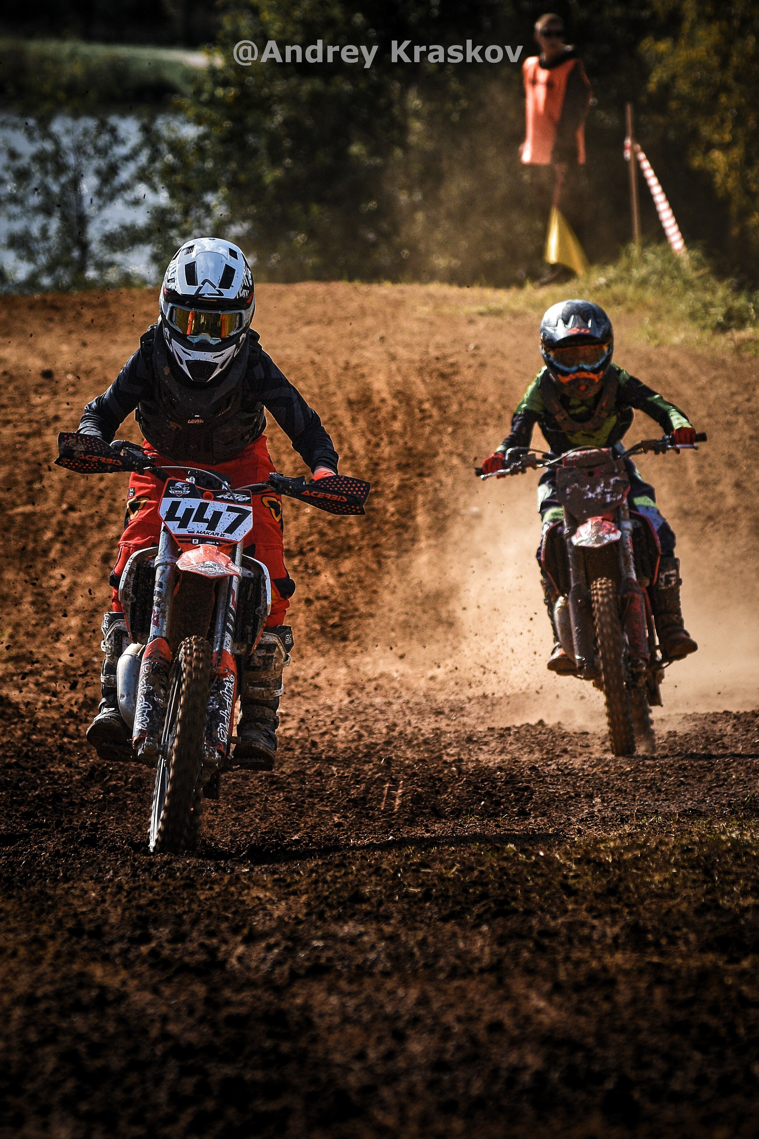 Мотокросс в городе Чкаловск. Фотограф Красков Андрей