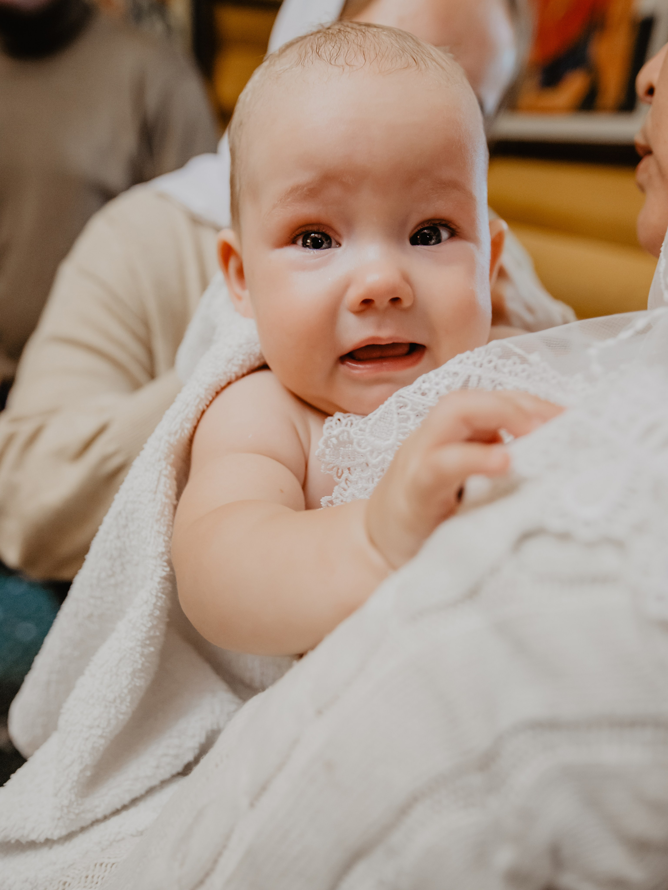 Крещение Викуси. Семейный и детский фотограф в  г. Екатеринбурге Холодова Юлия