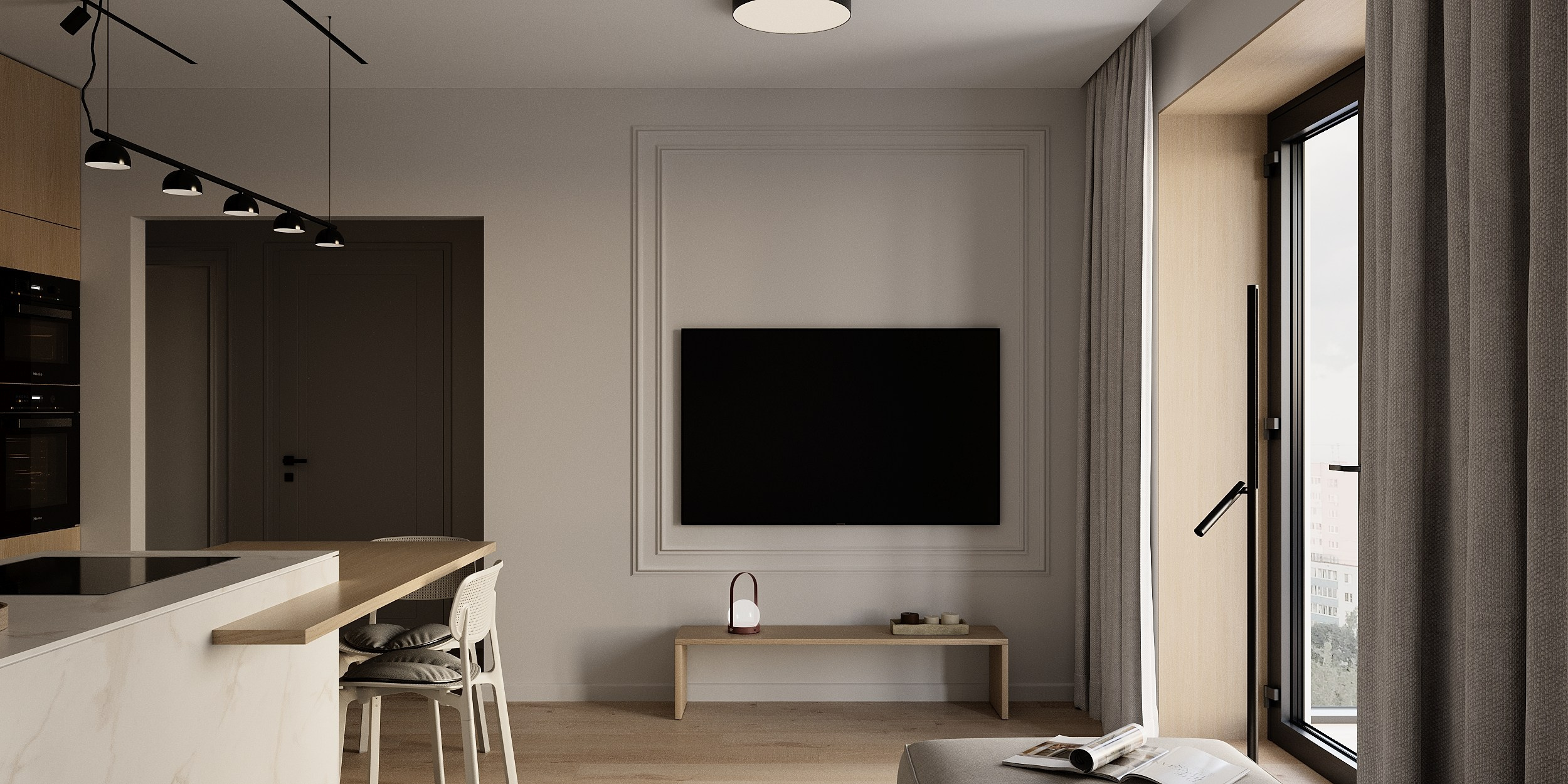 Кухня-гостиная. Анна Смолянинова