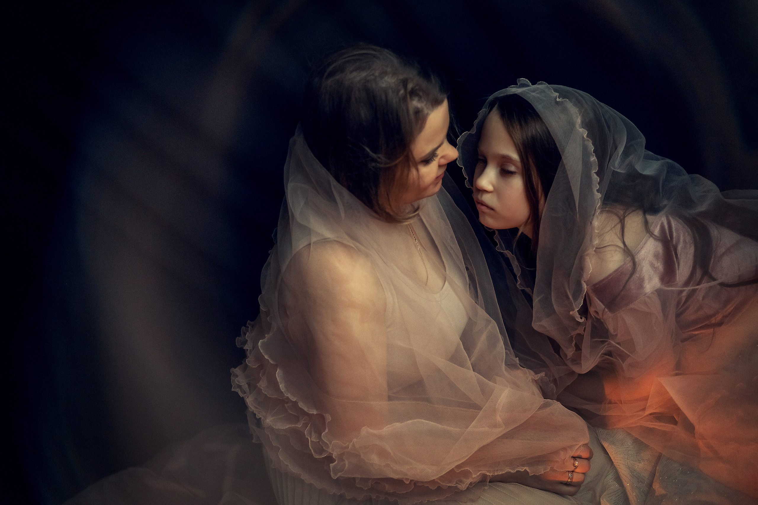 Рождественская история. Портретная съемка дома, на улице, в студии