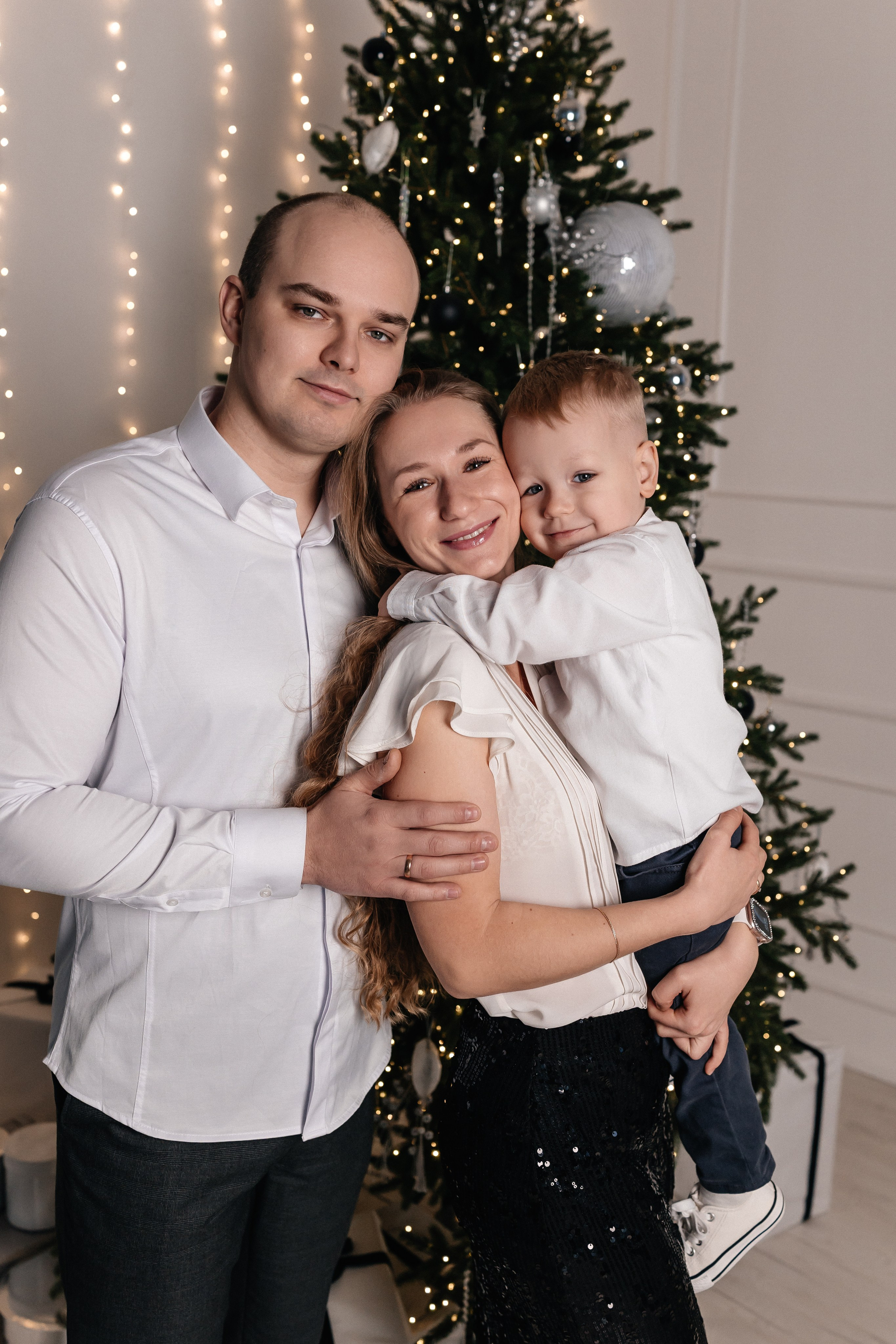 Новогодняя. Семейный фотограф Минск Усова Ольга