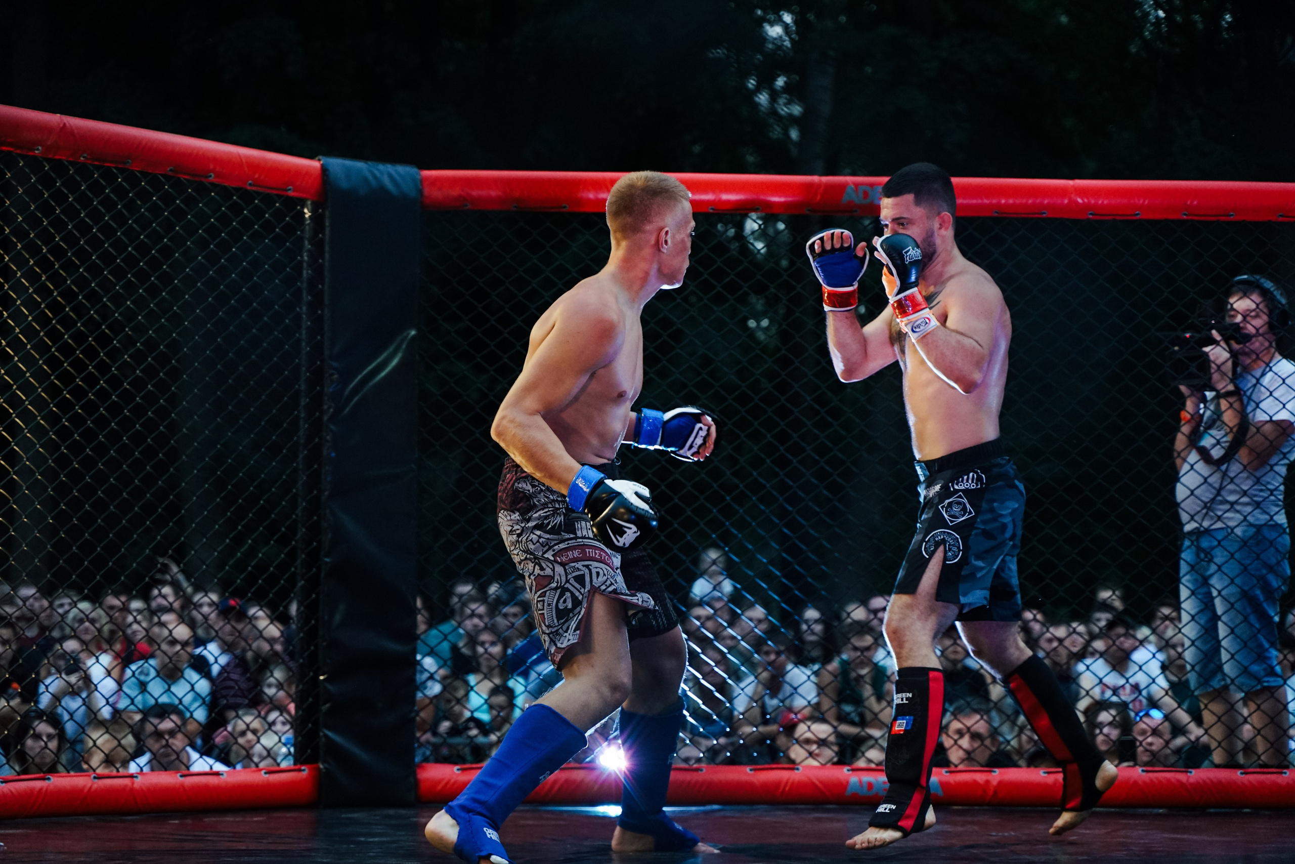 Вечер боев в ЦПКиО. Фотограф Надежда Погребняк | Рязань | Москва