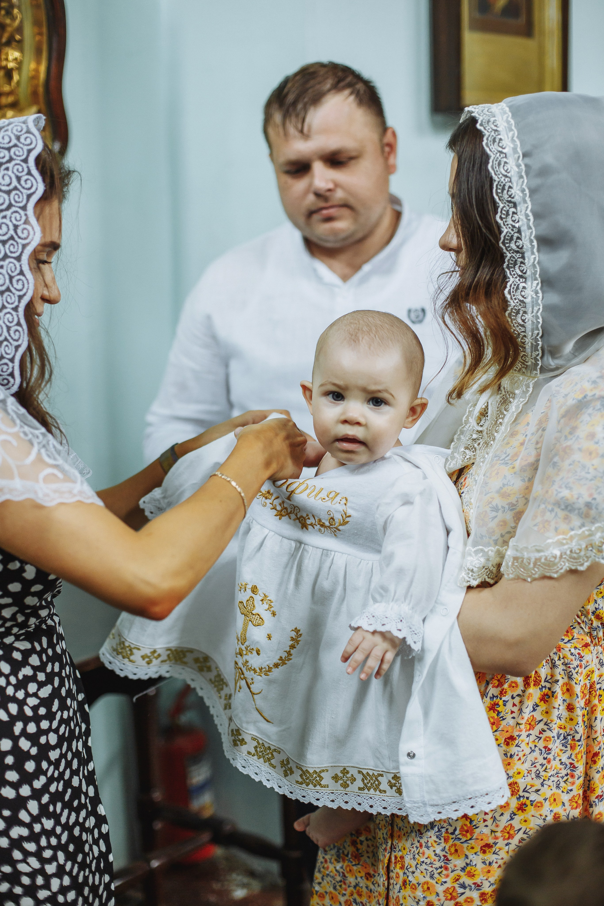 Крещение Софии. Семейный и свадебный фотограф в Саратове Катерина Оленская