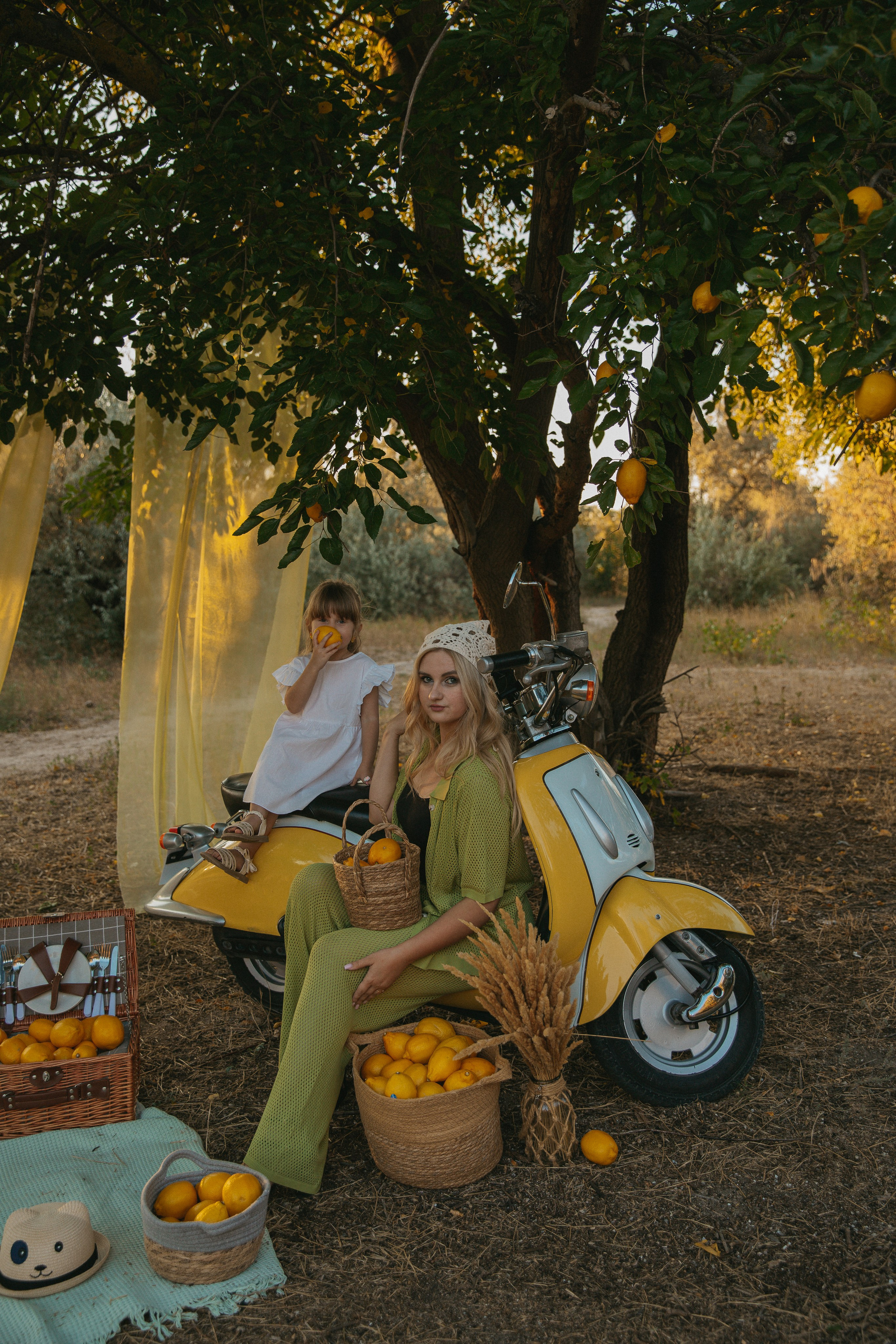 Фотопроект с лимонами