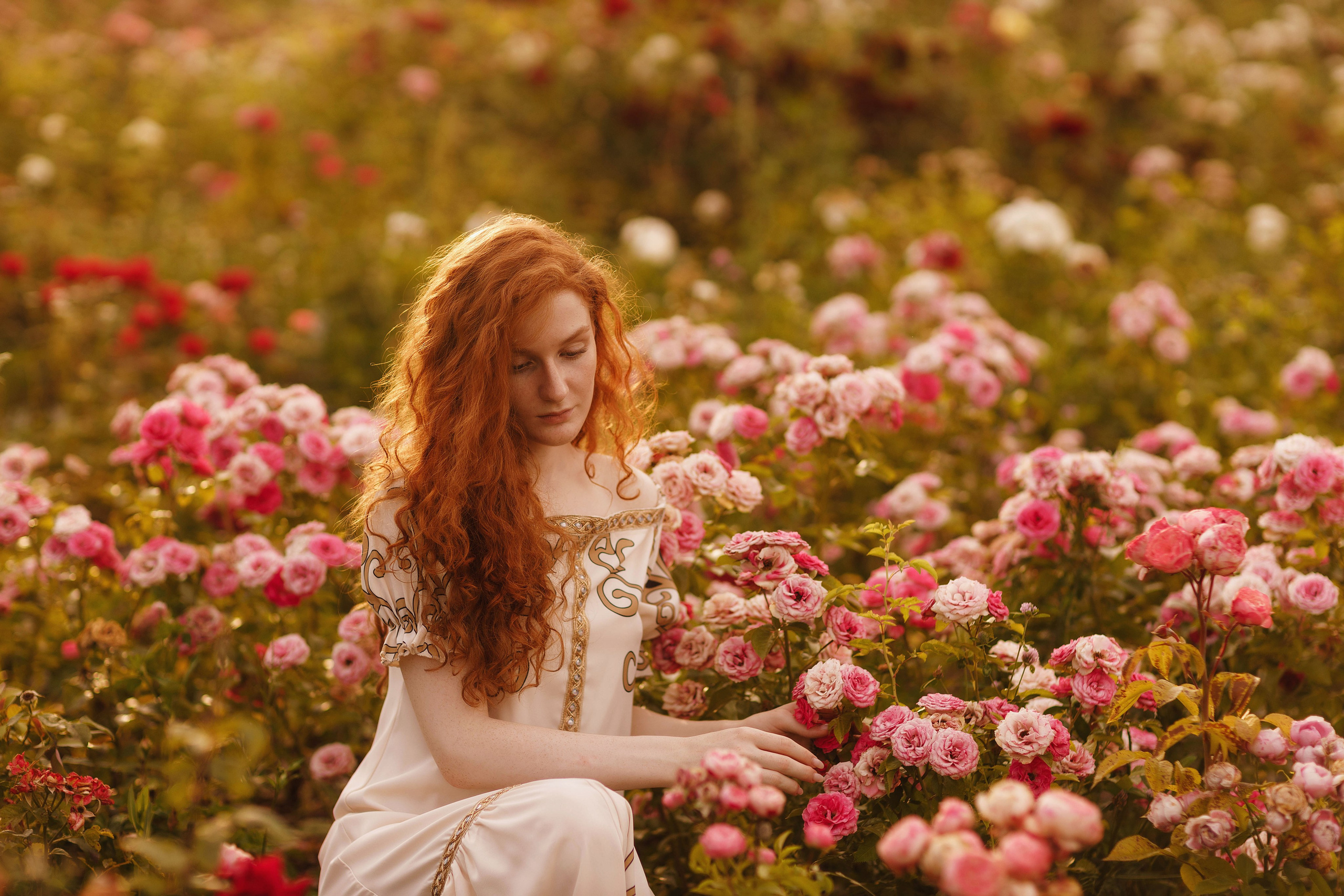 Фотосессия на заливе с Татой в платье от Ирины Павловой. Портретный и репортажный фотограф в Чебоксарах Андриян Чаркин