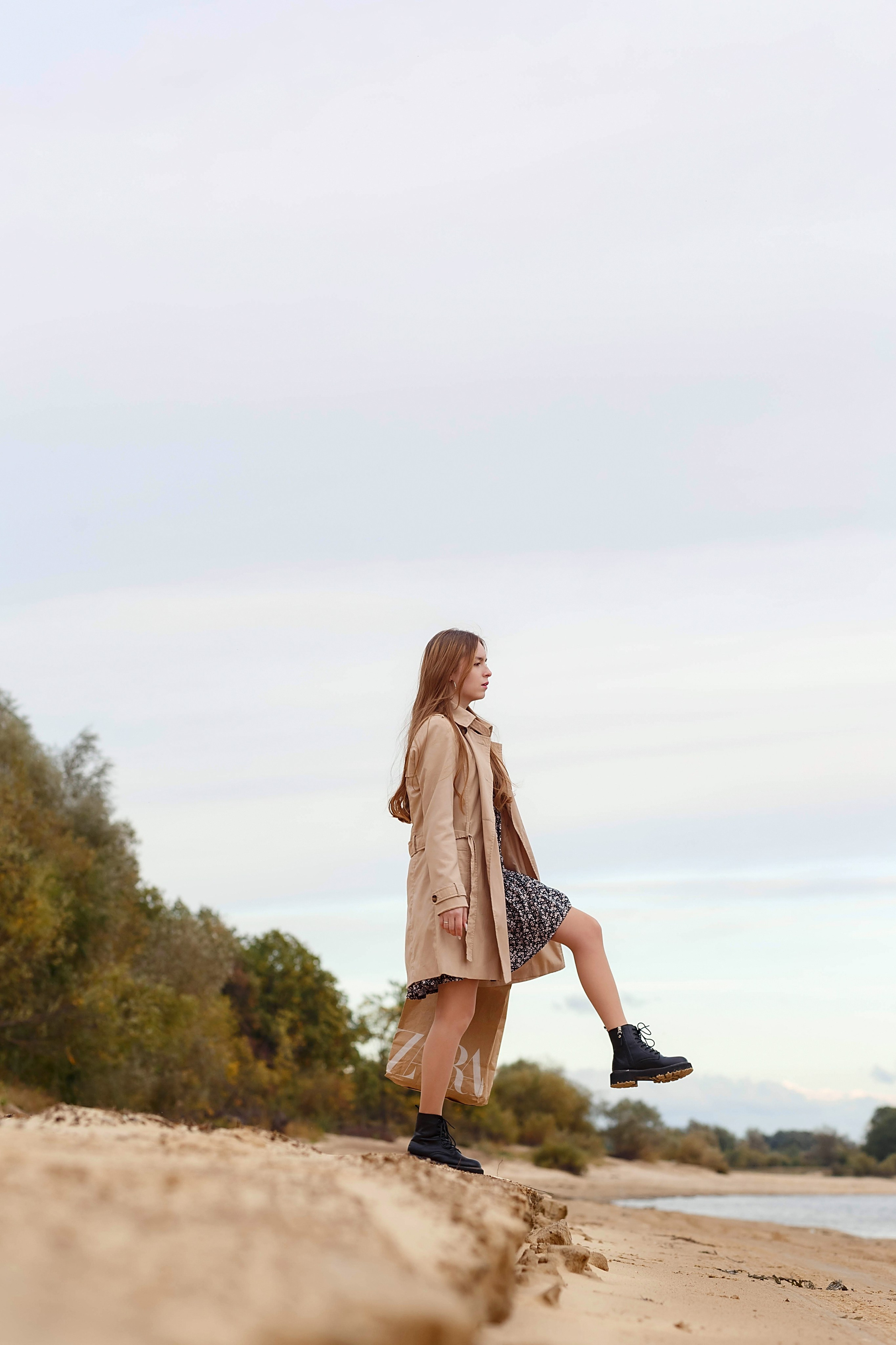 Фотосессия с Леной в Заволжье. Портретный и репортажный фотограф в Чебоксарах Андриян Чаркин