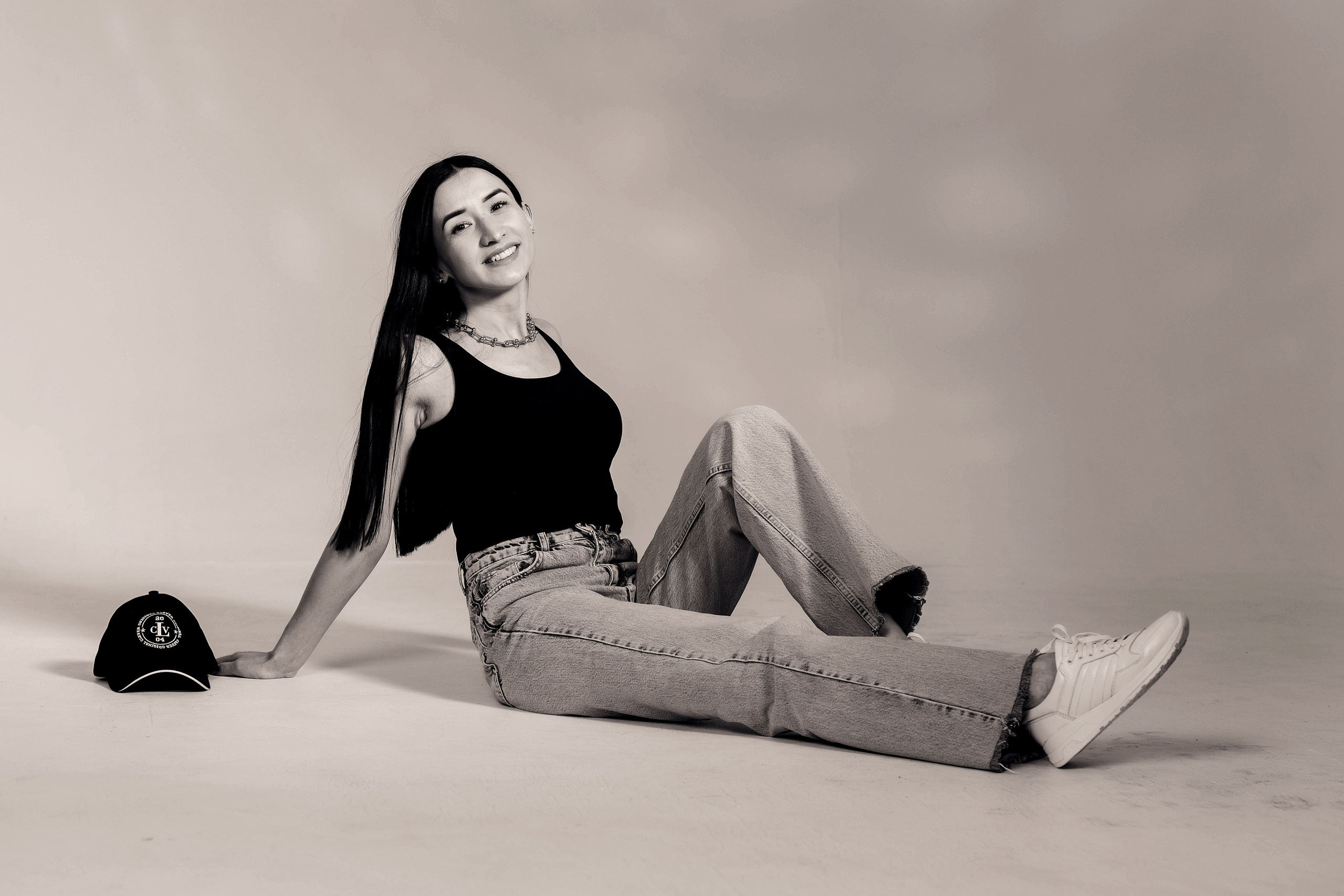 Студийная фотосессия с Катей. Портретный и репортажный фотограф в Чебоксарах Андриян Чаркин