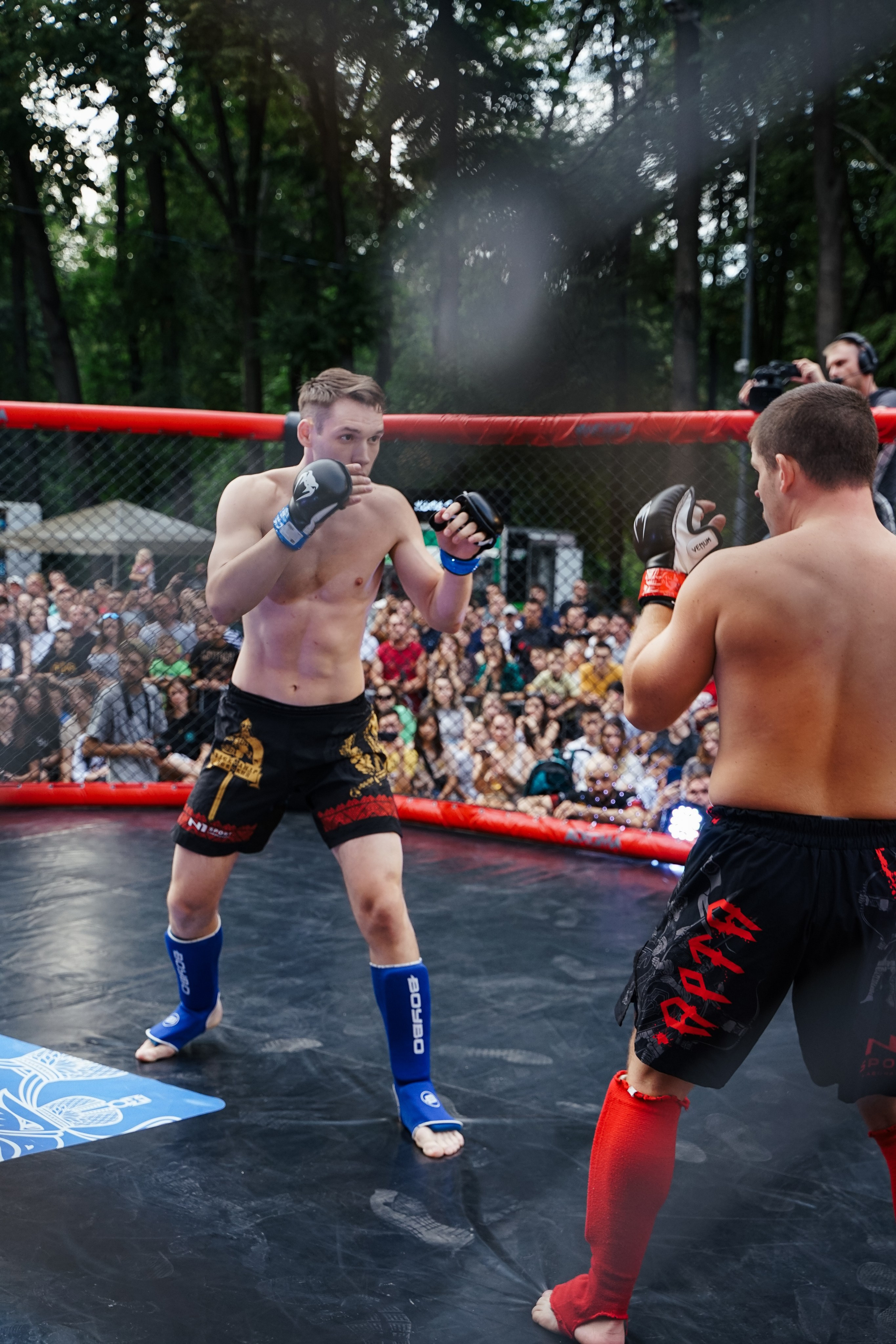 Вечер боев в ЦПКиО. Фотограф Надежда Погребняк | Рязань | Москва