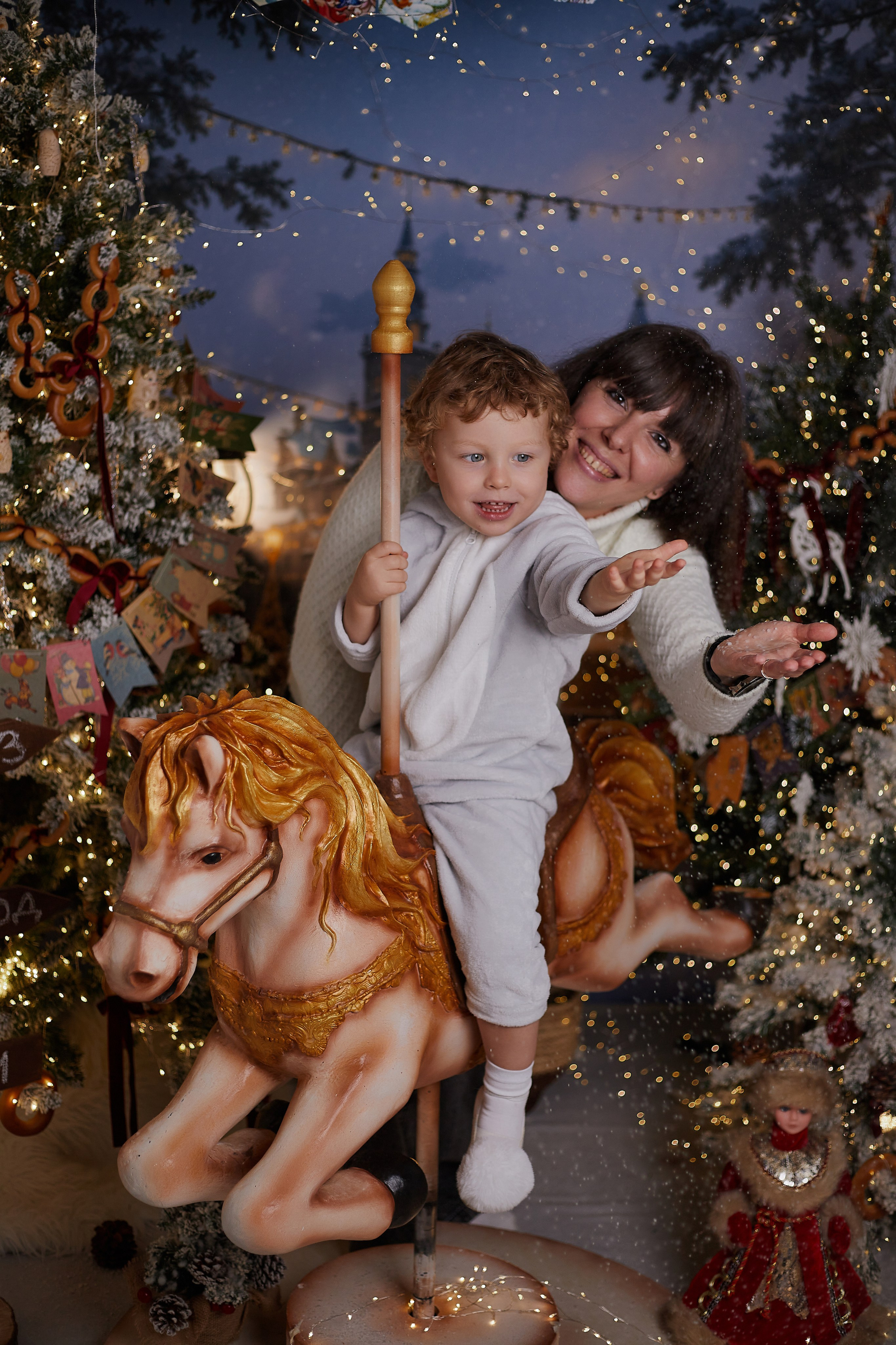 Новый год Никиты. Свадебный и семейный фотограф в Сочи-Красной поляне Ларионова Анна