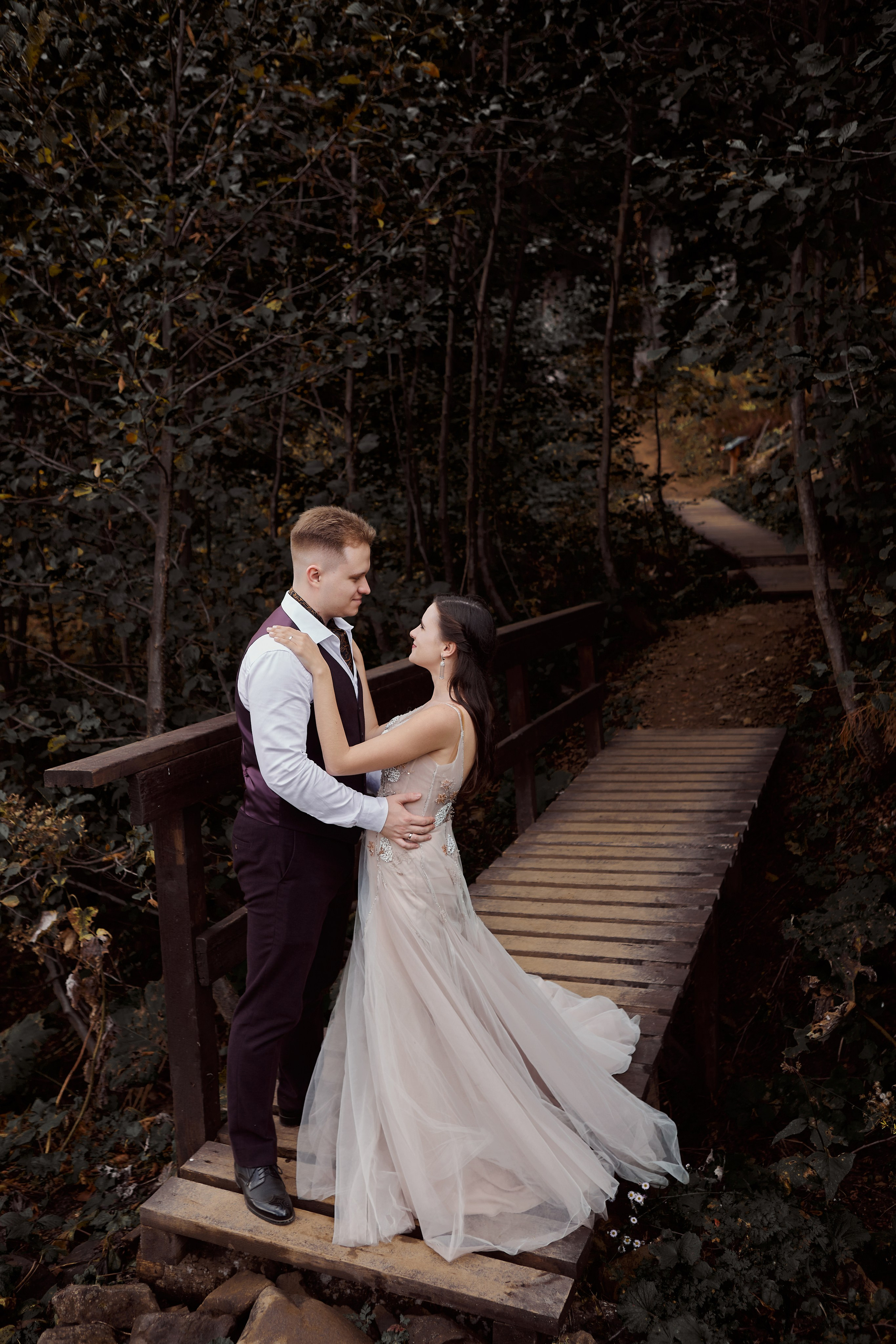 Свадебная фотосессия в горах. Свадебный и семейный фотограф в Сочи-Красной поляне Ларионова Анна