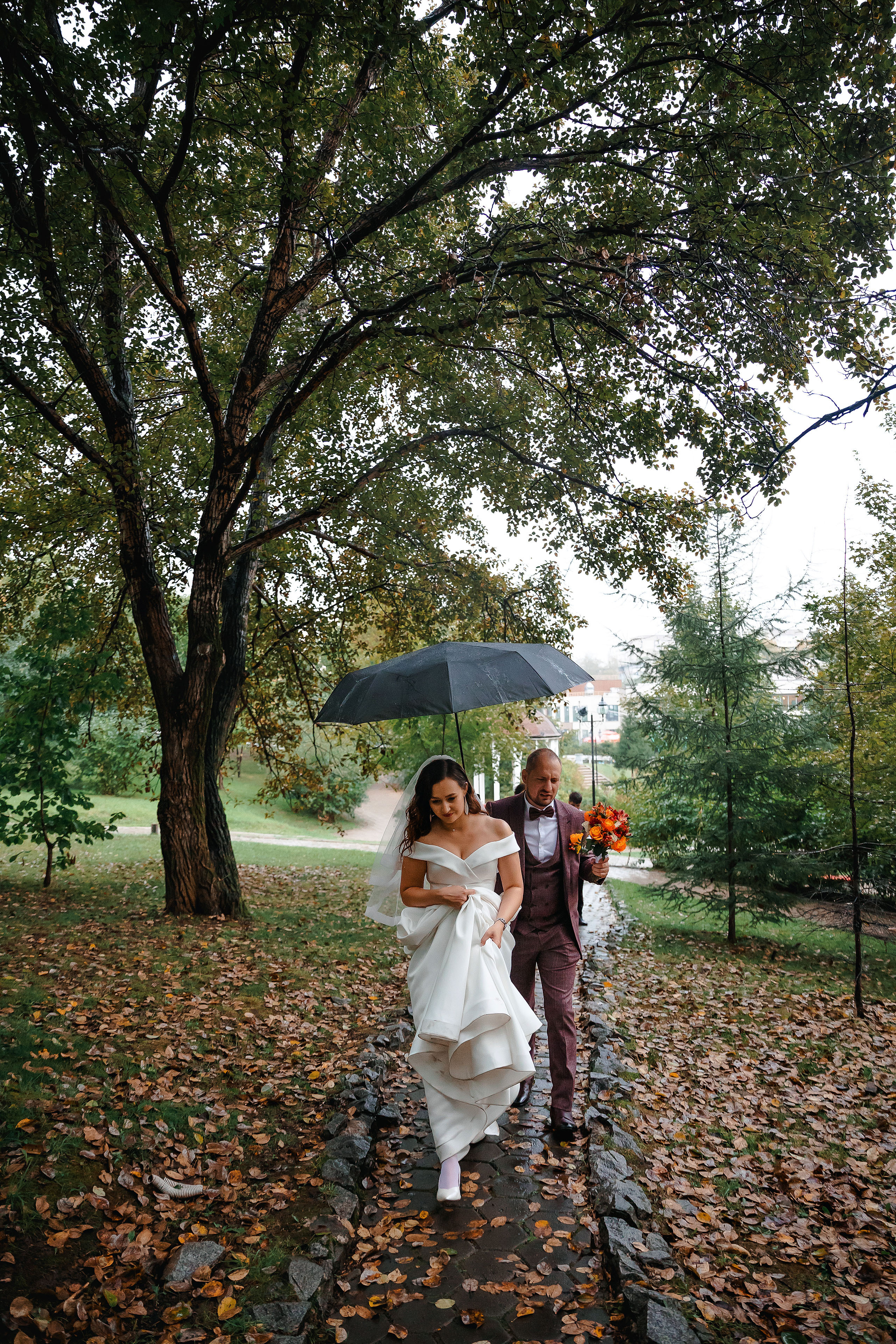 Максим и Светлана. Хабаровск. Сентябрь. Яркое солнце и проливной осенний дождь. Свадебный фотограф в Хабаровске