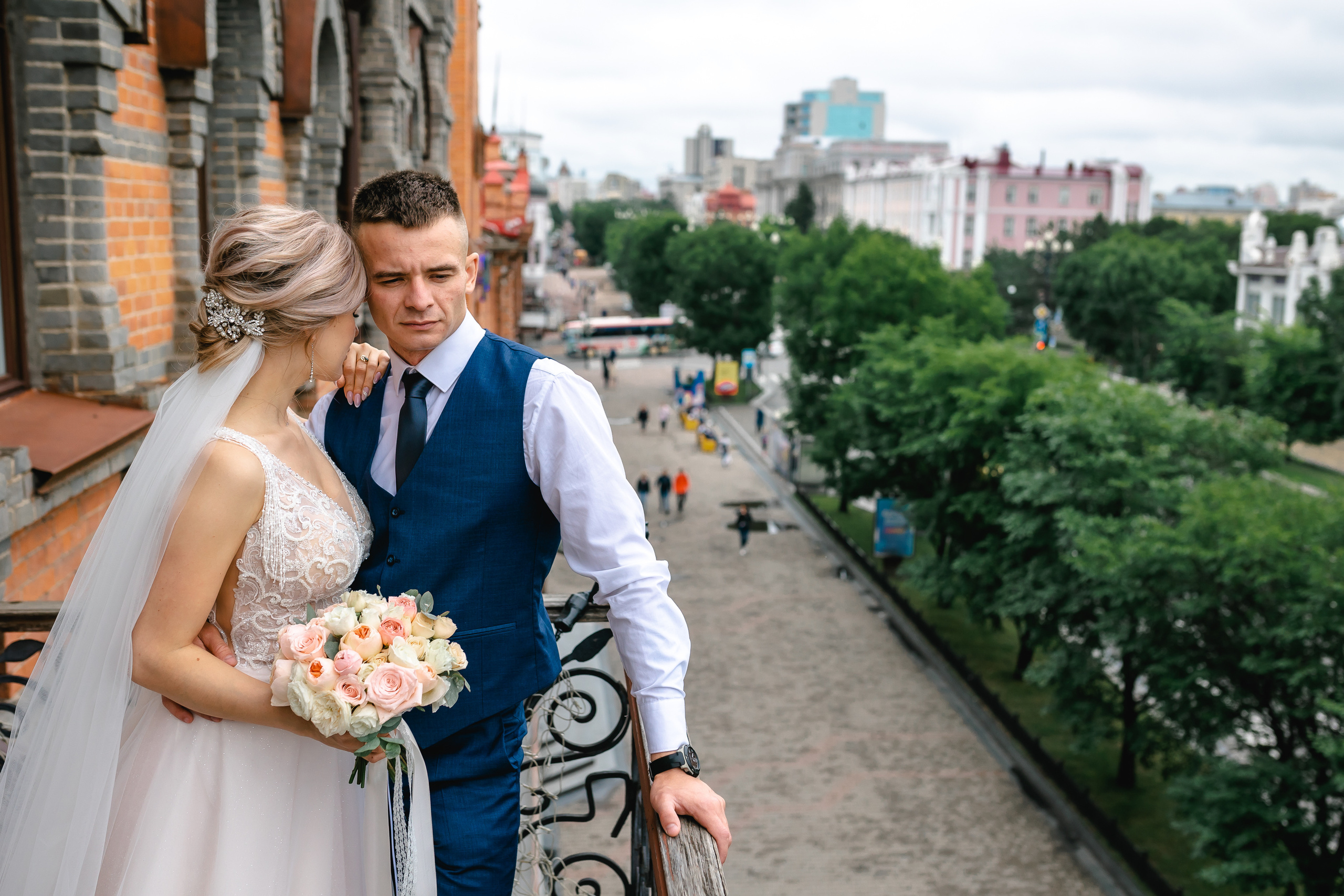 Марина и Денис. Хабаровск. Июль. Нежность и чувства. Свадебный фотограф в Хабаровске