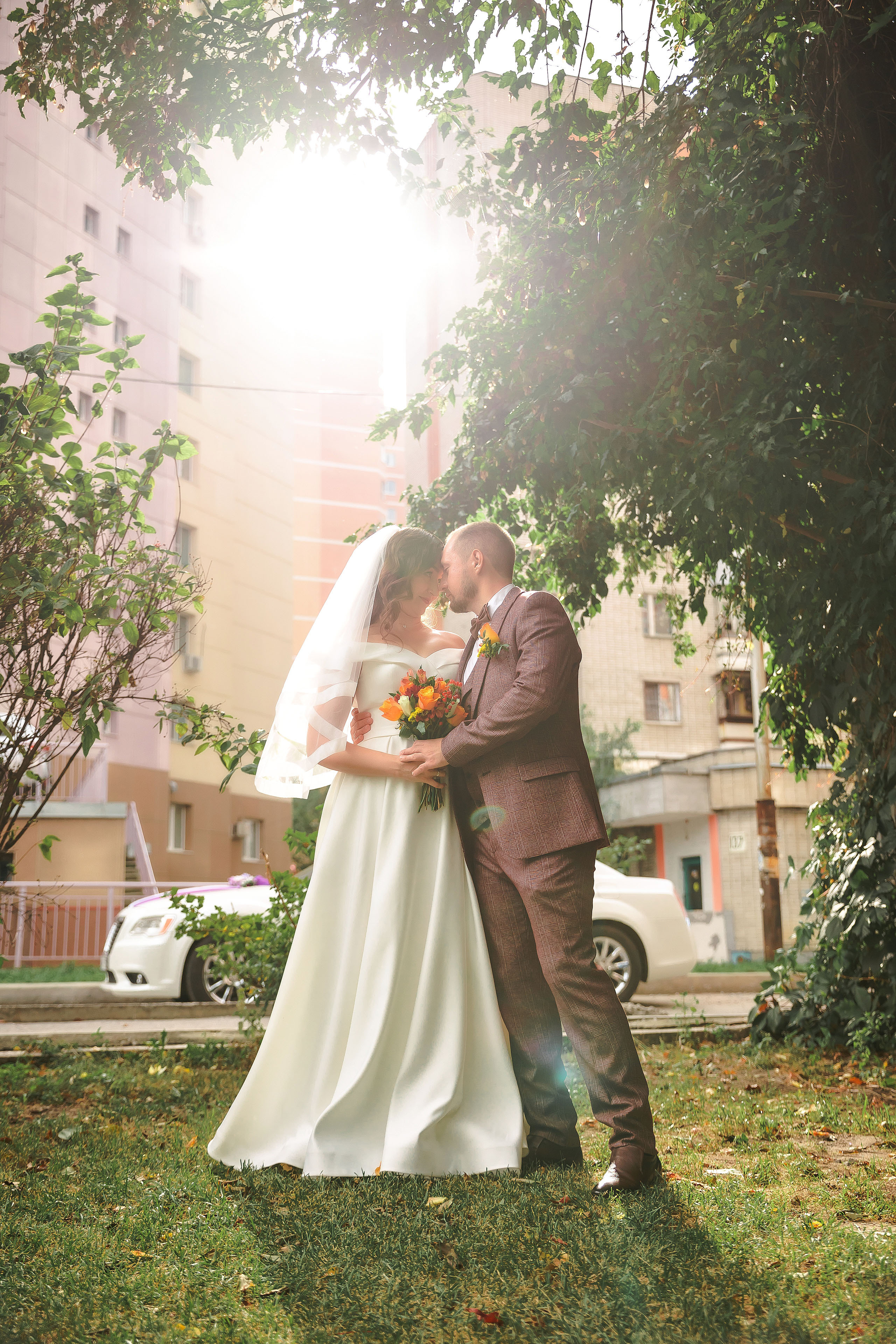 Максим и Светлана. Хабаровск. Сентябрь. Яркое солнце и проливной осенний дождь. Свадебный фотограф в Хабаровске