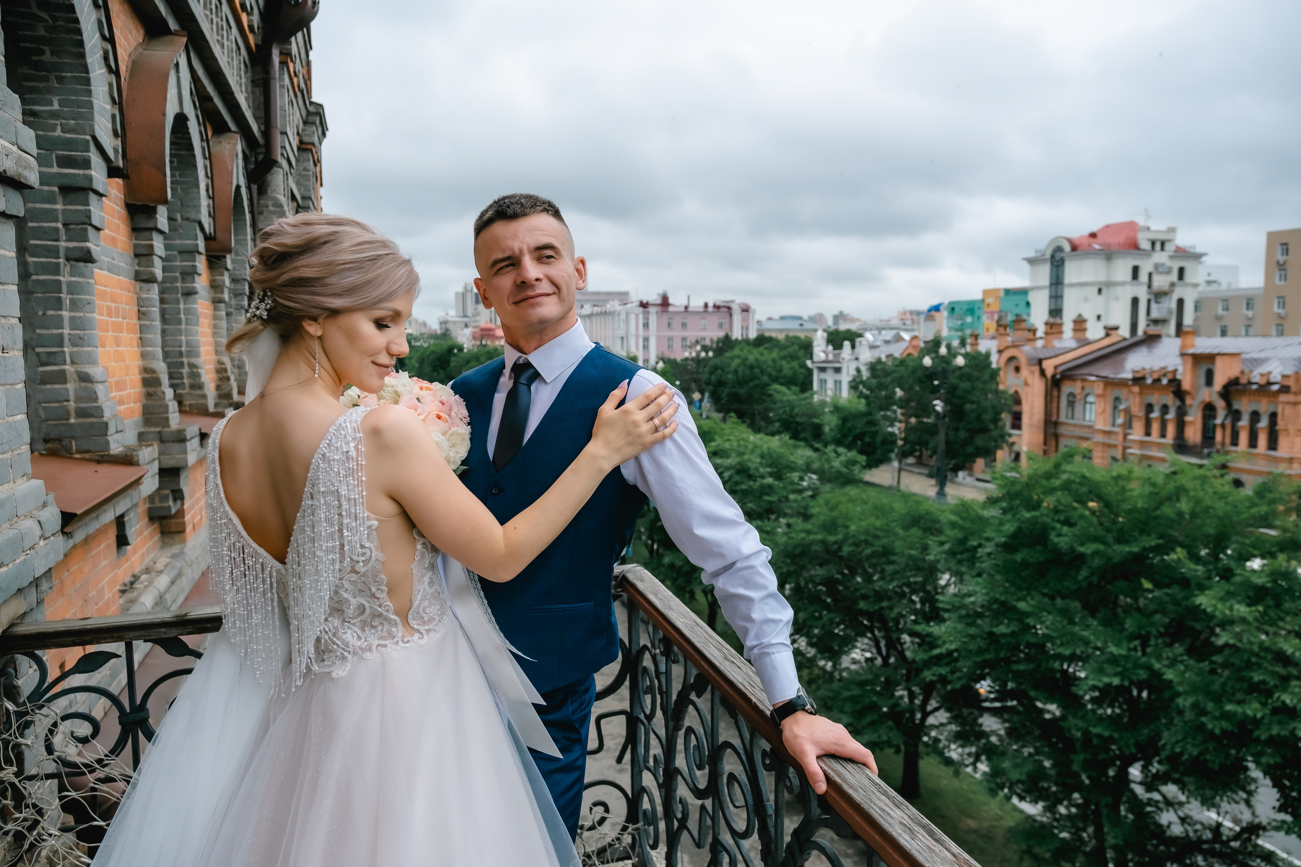 Марина и Денис. Хабаровск. Июль. Нежность и чувства. Свадебный фотограф в Хабаровске