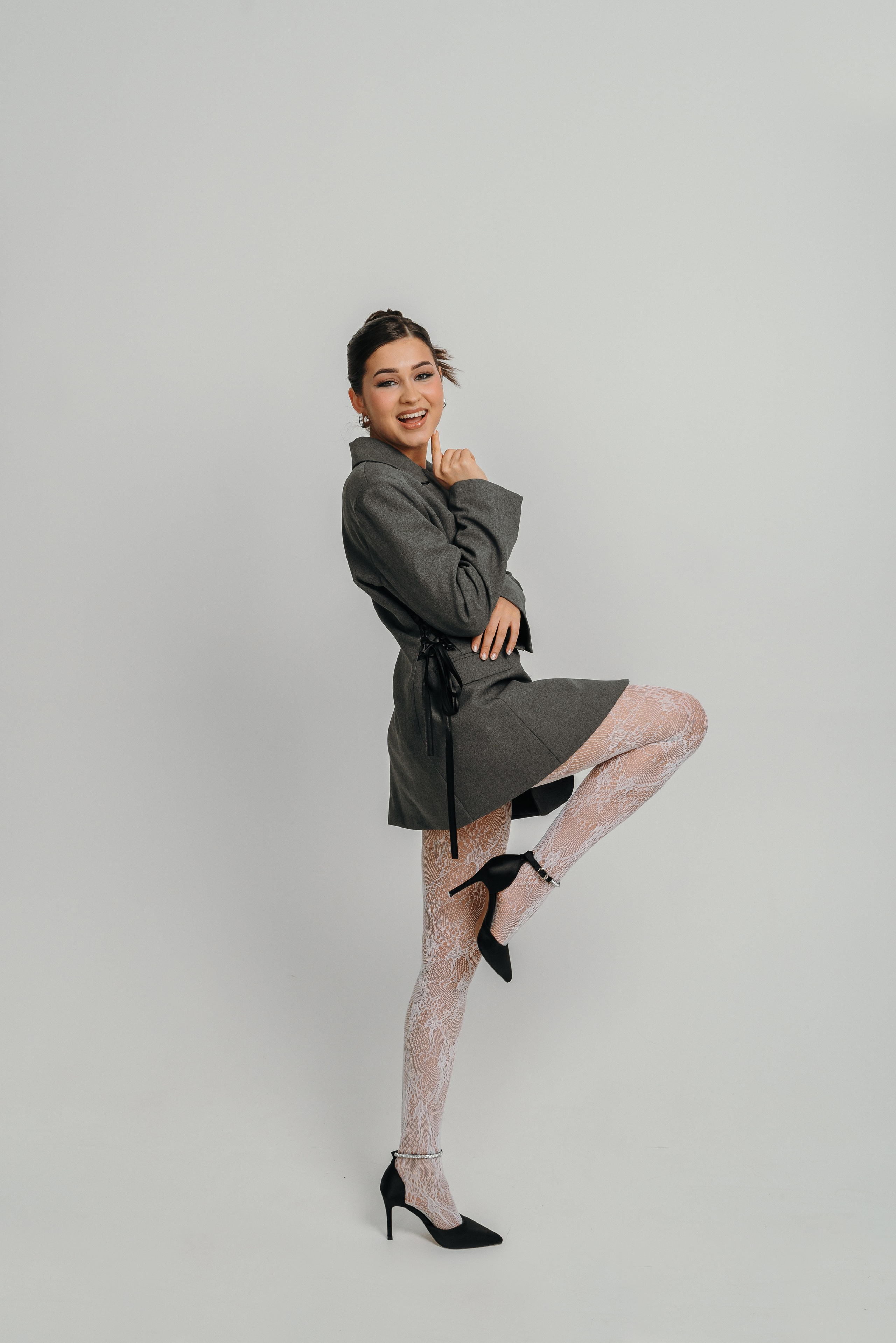 В студии. Асель Мурзина фотограф Казань