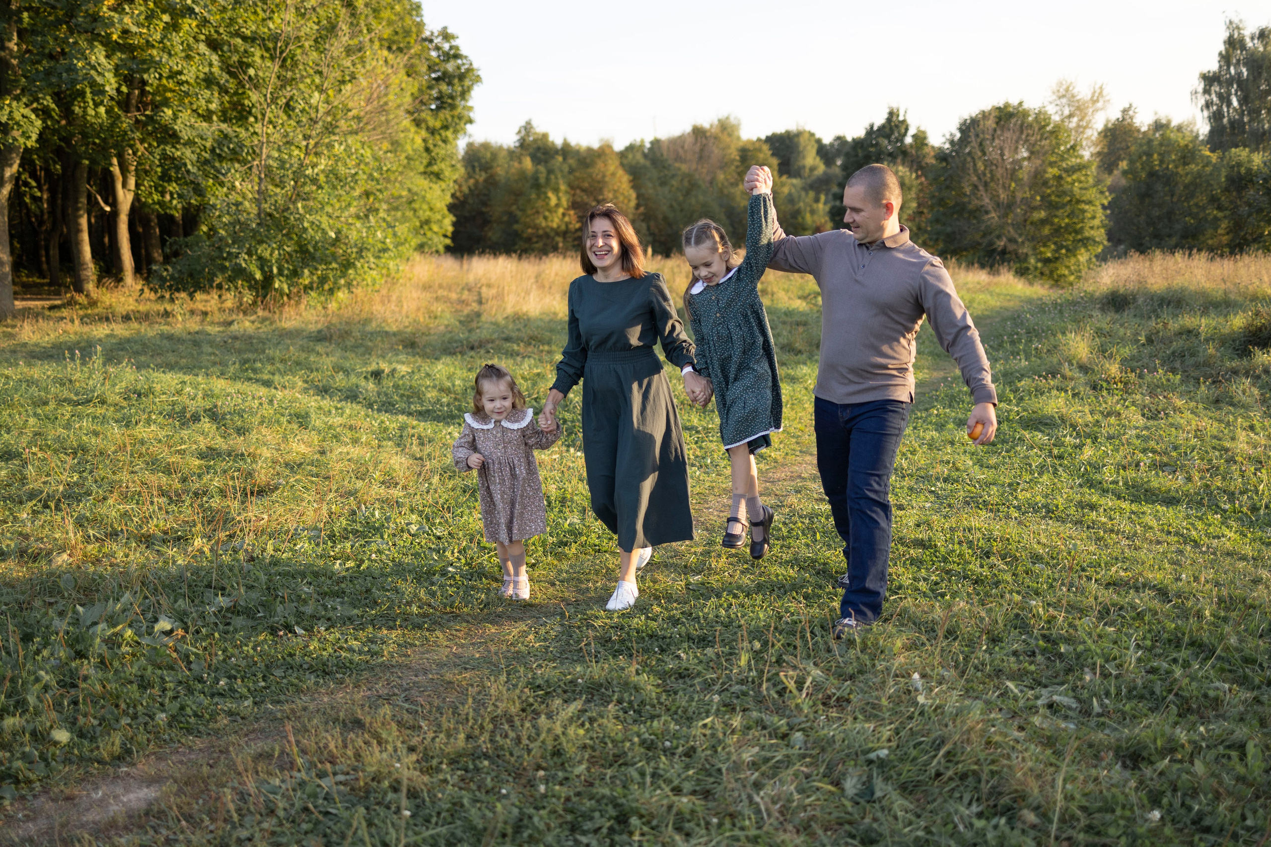 Аня, Саша, Соня и Лена. Семейный и детский фотограф в Москве Анастасия Мурга
