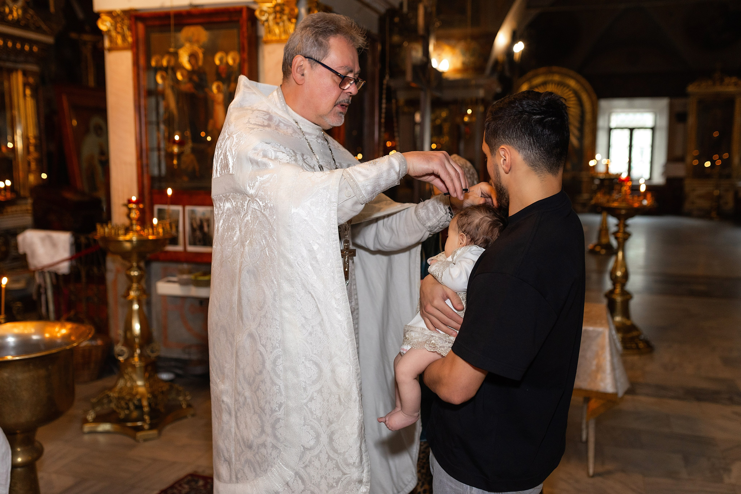 Таинство крещения Лилии. Фотограф в Железнодорожном и Балашихе