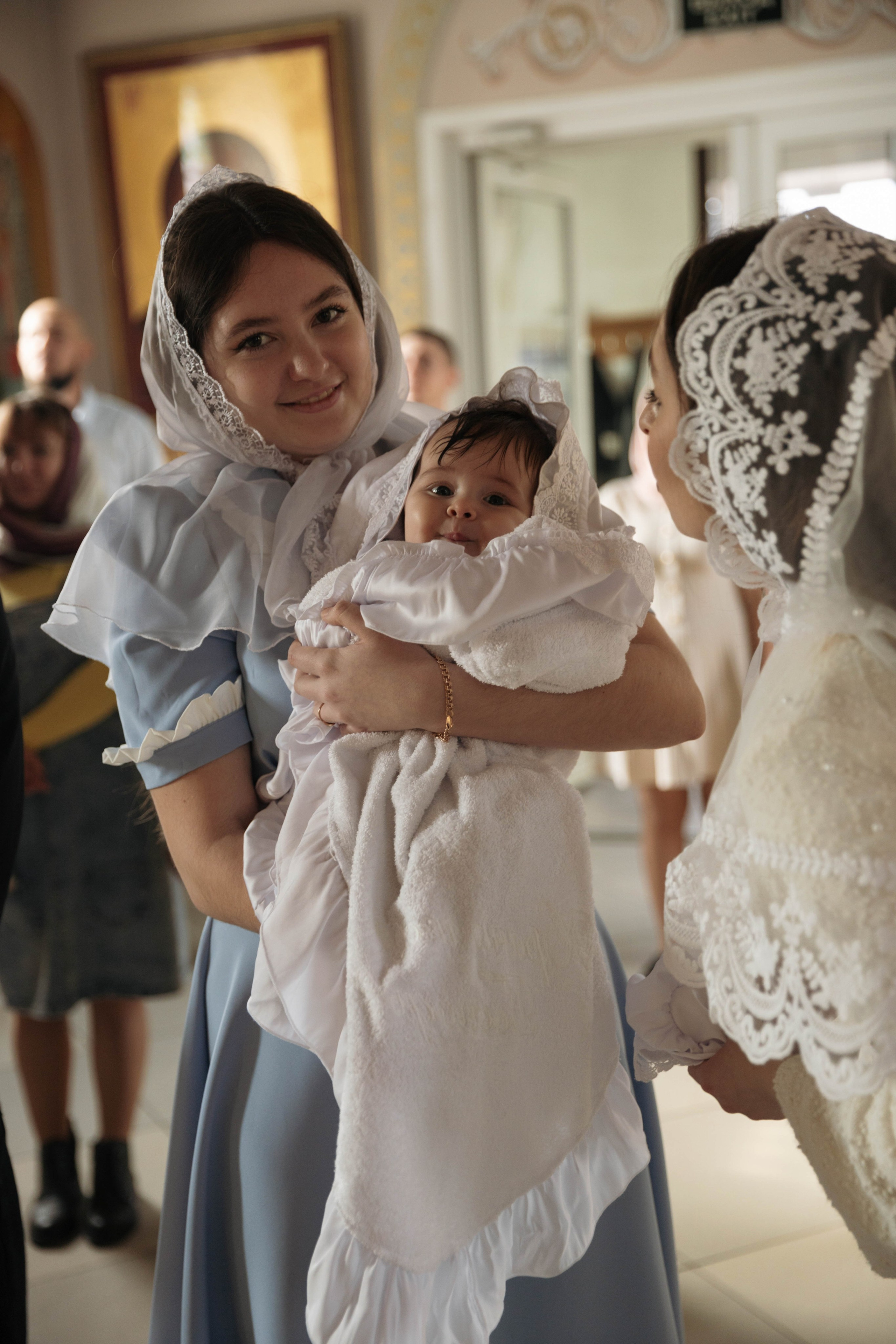 Таинство Крещения Есении. Фотограф Сальск Катерина