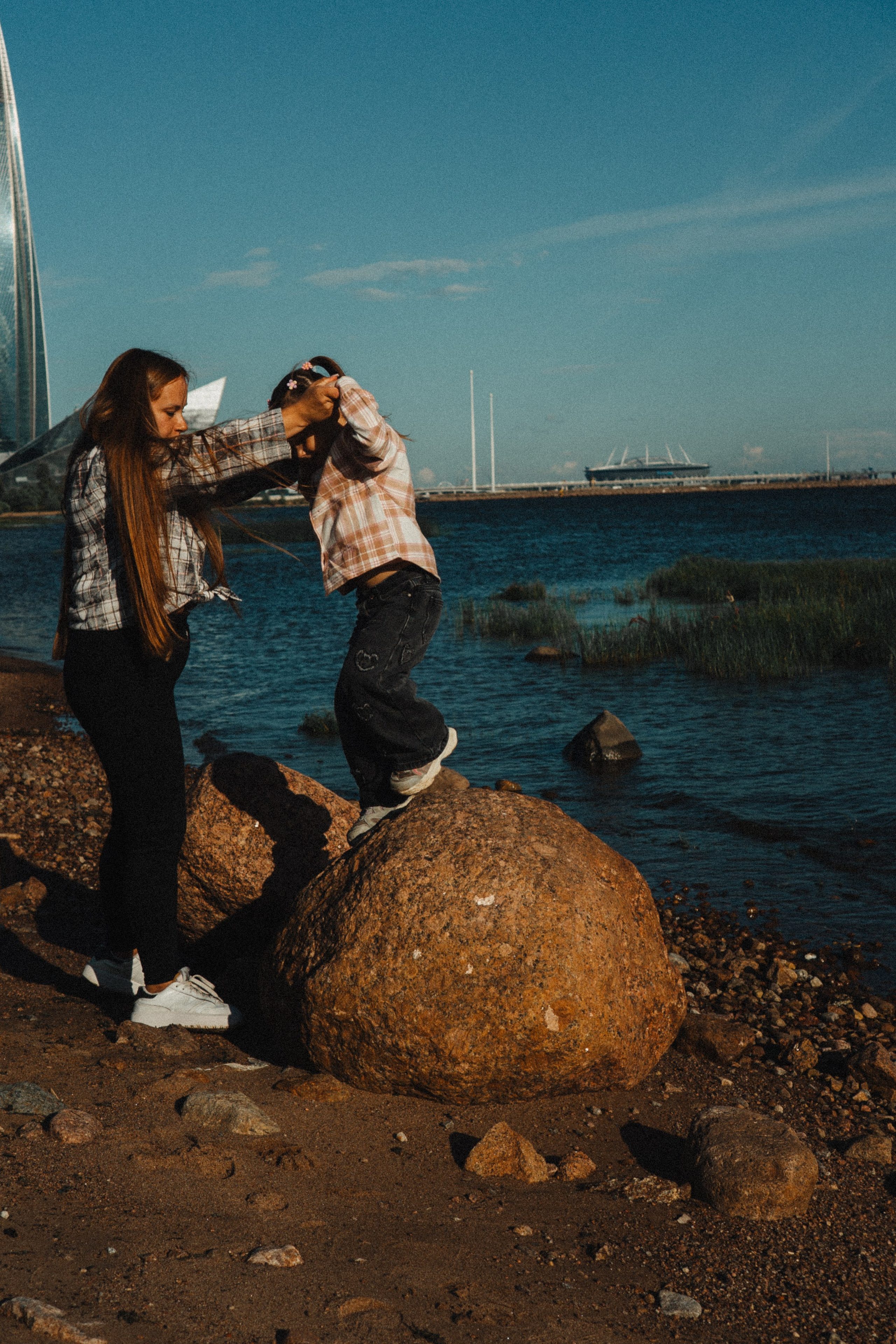 МАМА И ДОЧКА НА ФИНСКОМ ЗАЛИВЕ. Профессиональный фотограф, Санкт-Петербург — Виктория Богомолова