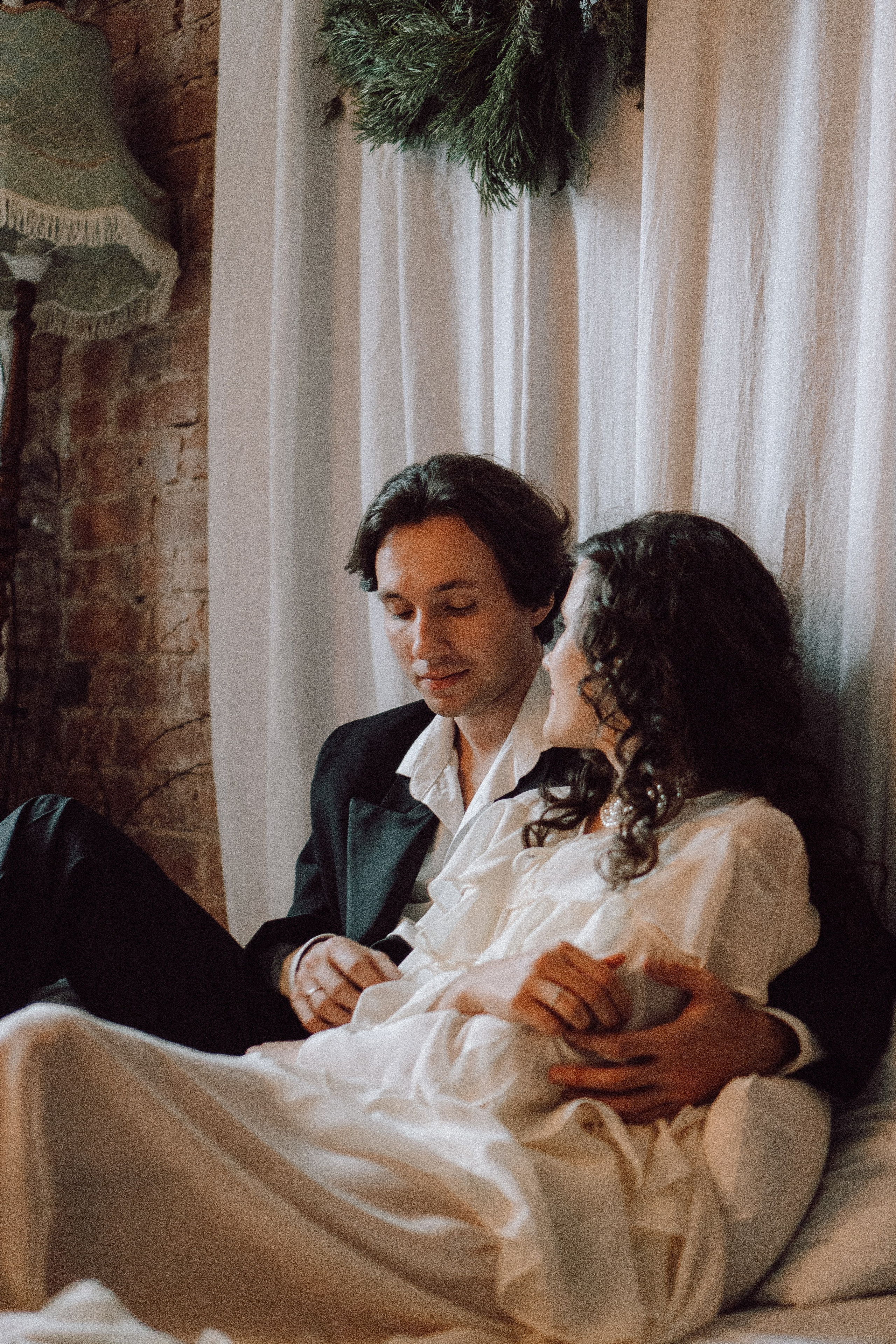 УТРО ЖЕНИХА И НЕВЕСТЫ В ФОТОСТУДИИ И ОСНОВНАЯ ФОТОСЕСИСИЯ ЗИМОЙ. Профессиональный фотограф, Санкт-Петербург — Виктория Богомолова