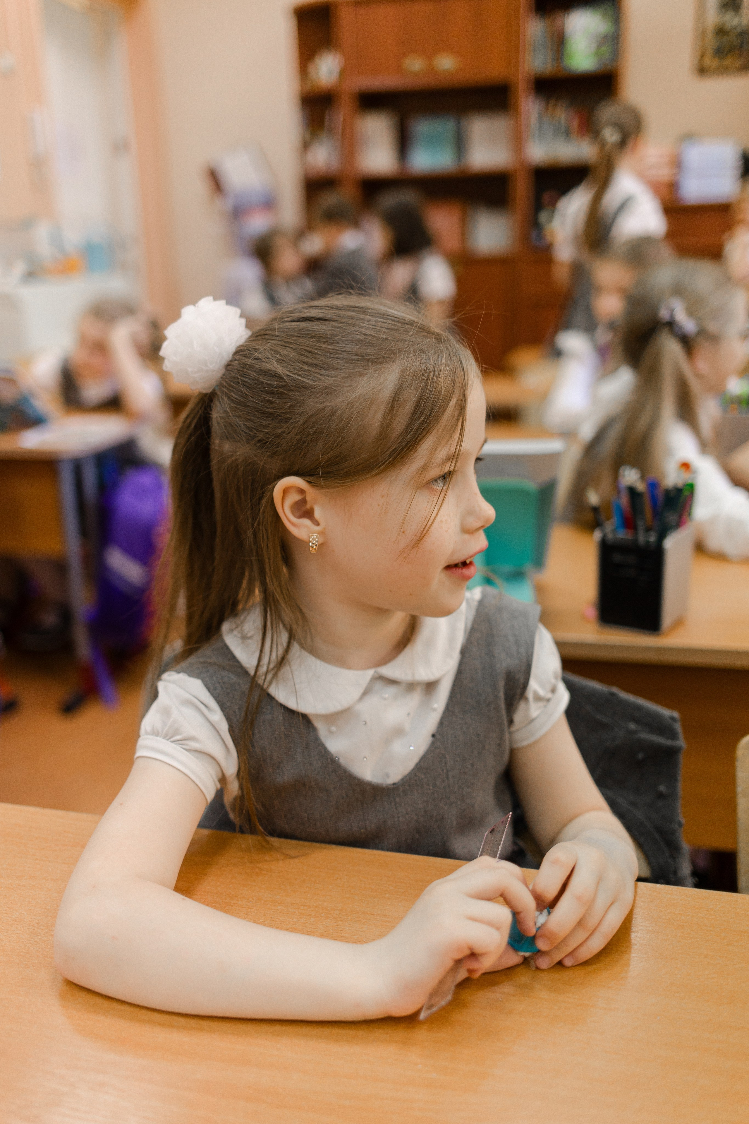 Школа 2 класс. Семейный и детский фотограф в Москве Кузьмина Мария