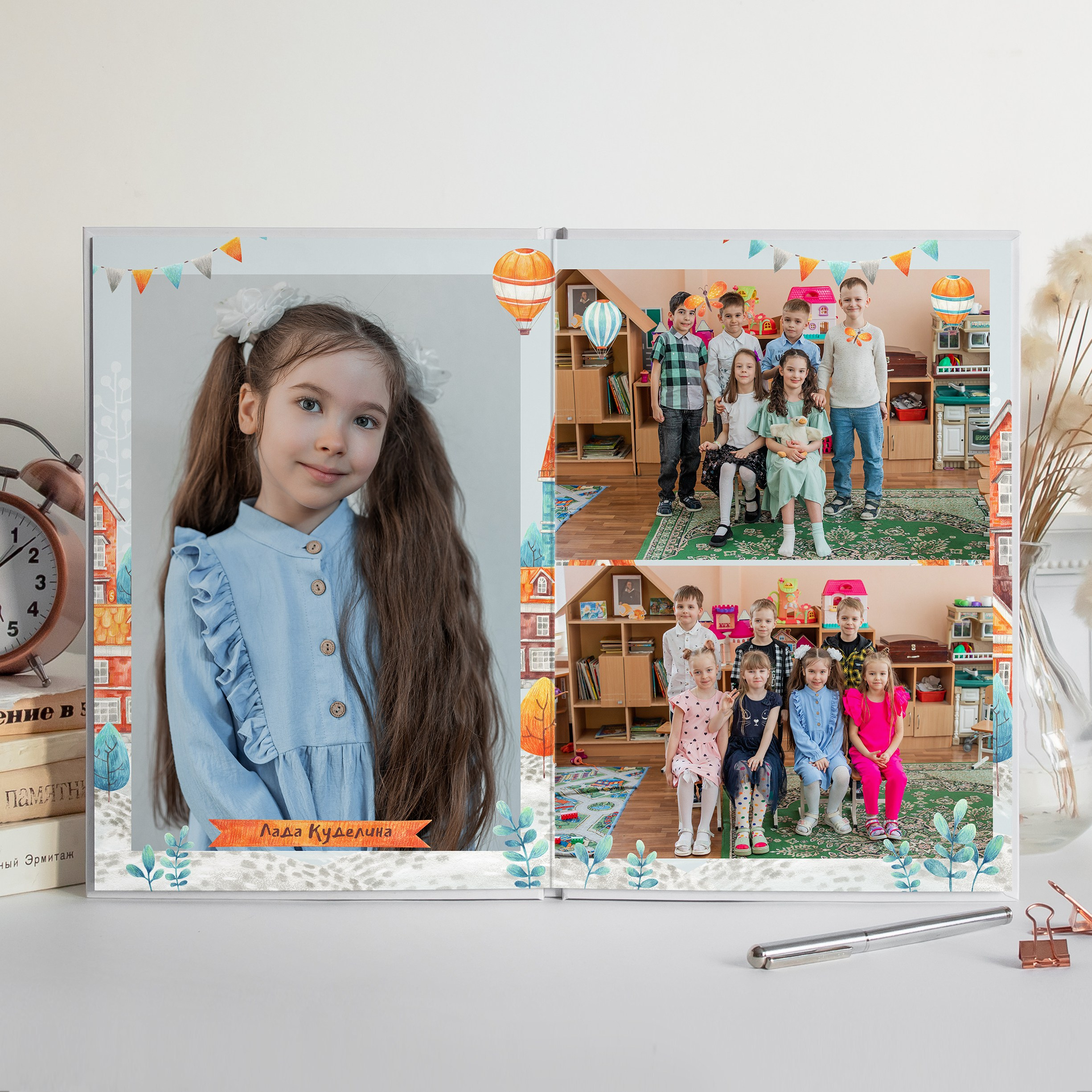 Альбом Д/С (2 разворота). ФОТОГРАФ ВЫПУСКНЫХ АЛЬБОМОВ в Краснодаре Ворчик Татьяна