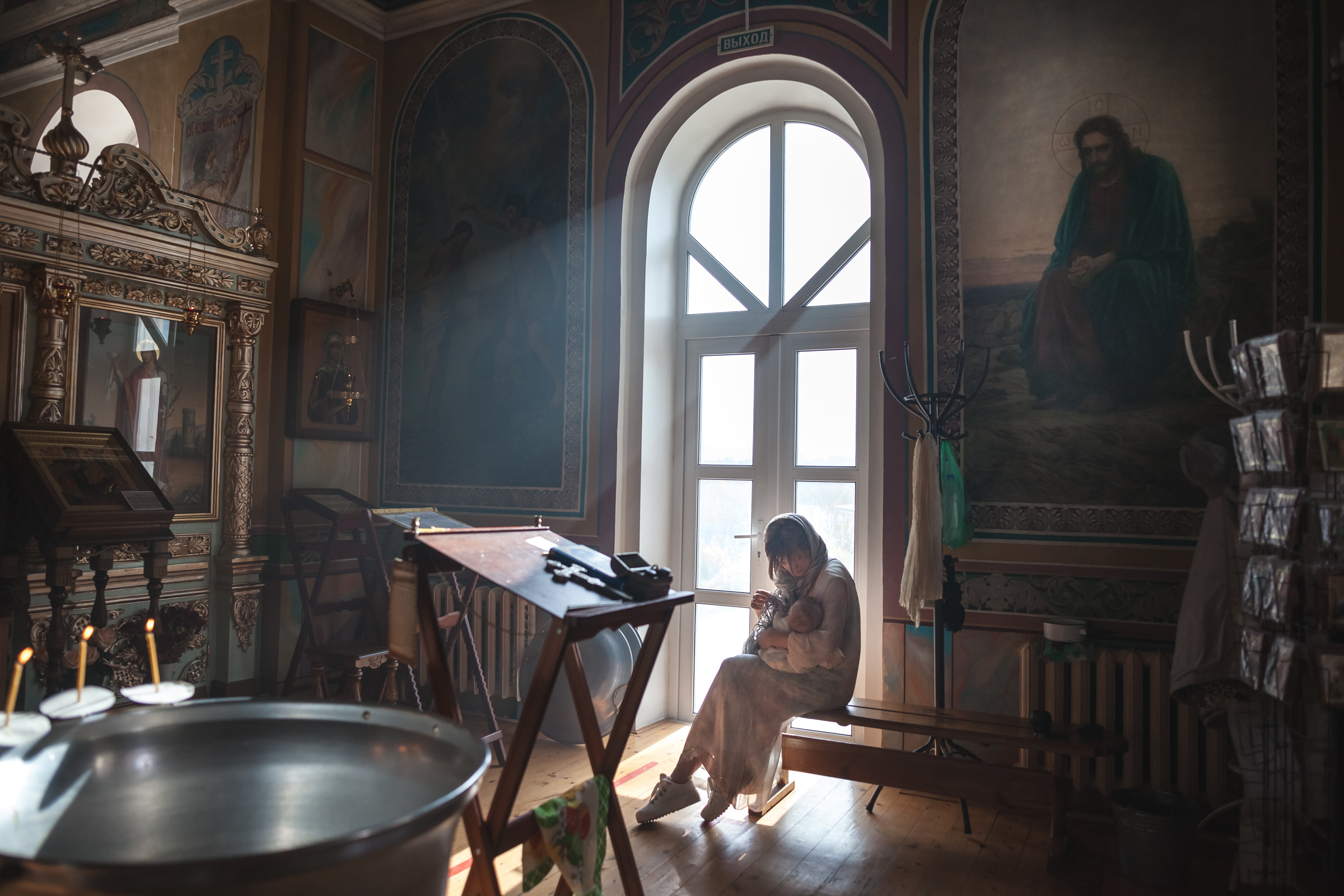 Таинство крещения Евы. Фотограф на крещение и венчание в Самаре и Тольятти Елена Арди