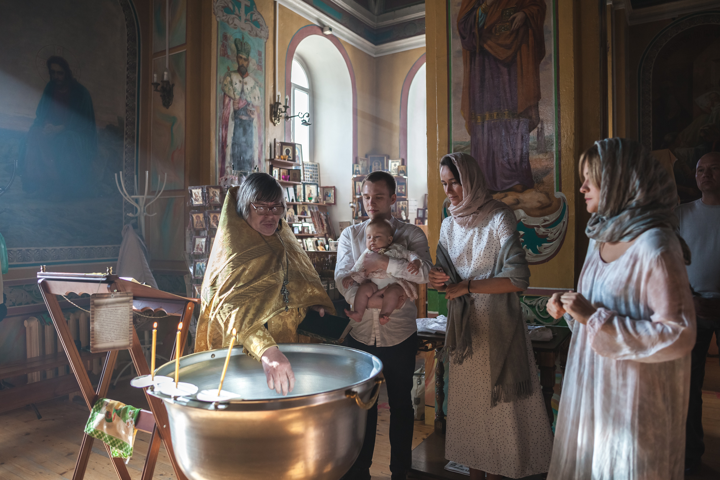 Таинство крещения Евы. Фотограф на крещение и венчание в Самаре и Тольятти Елена Арди