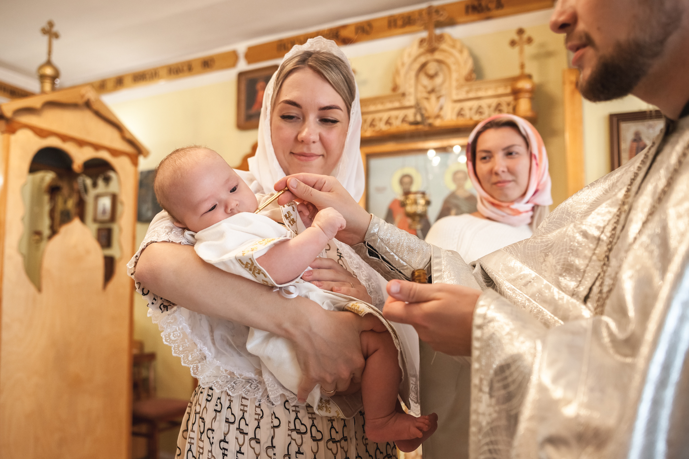 Таинство крещения Алексея. Фотограф на крещение и венчание в Самаре и Тольятти Елена Арди