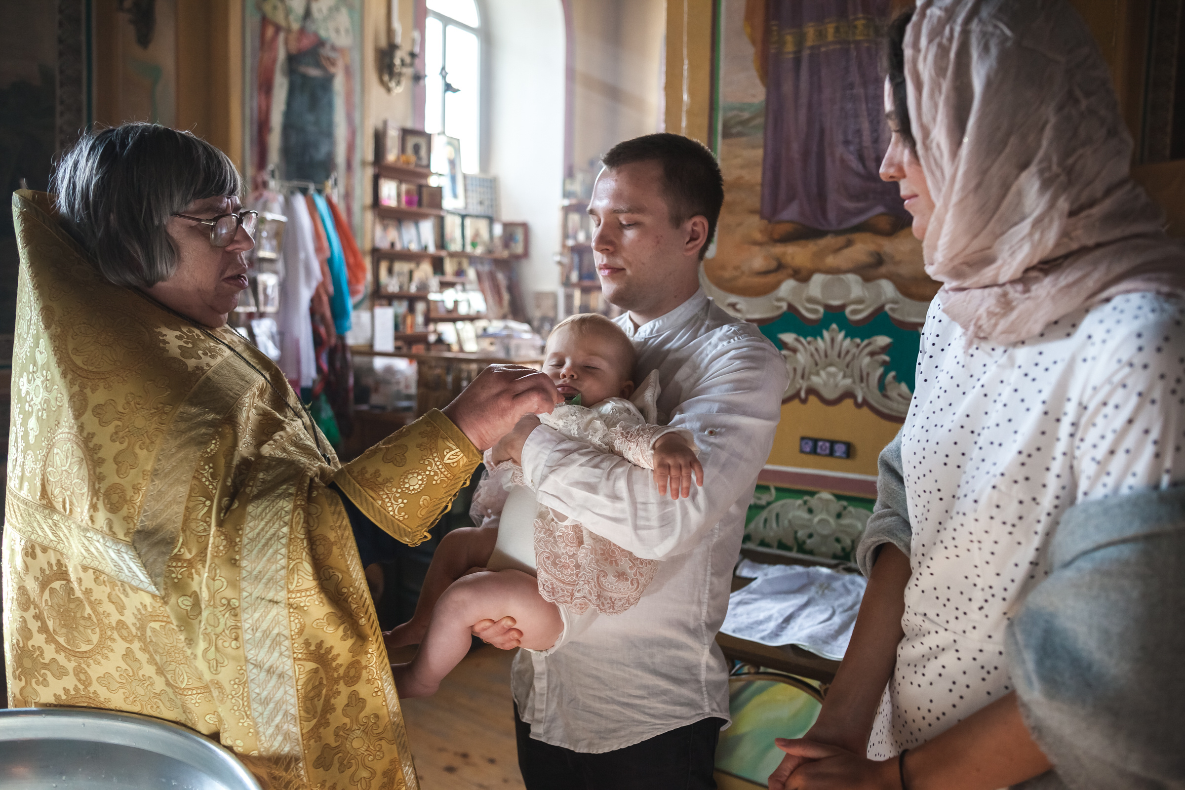 Таинство крещения Евы. Фотограф на крещение и венчание в Самаре и Тольятти Елена Арди