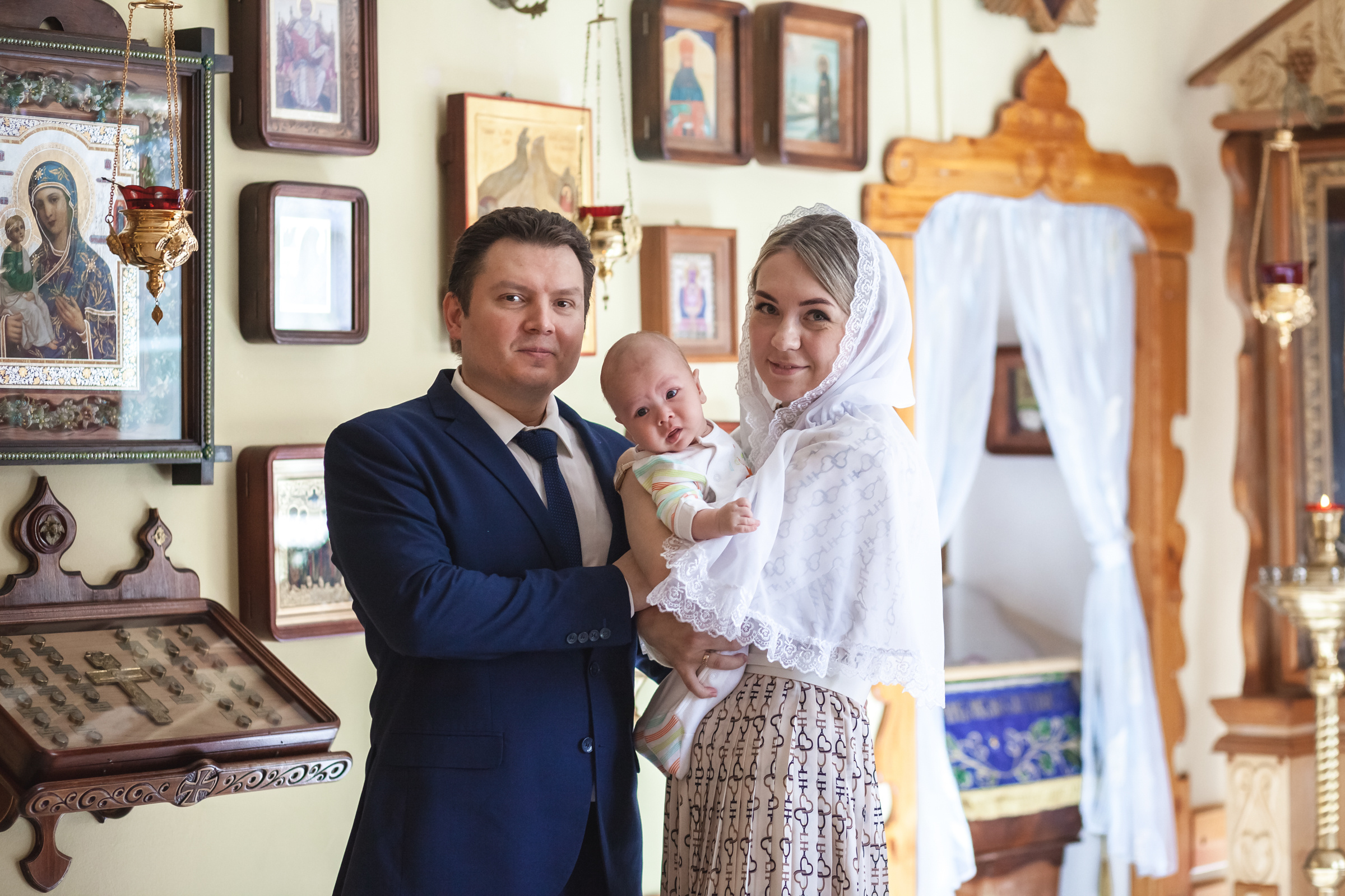 Таинство крещения Алексея. Фотограф на крещение и венчание в Самаре и Тольятти Елена Арди