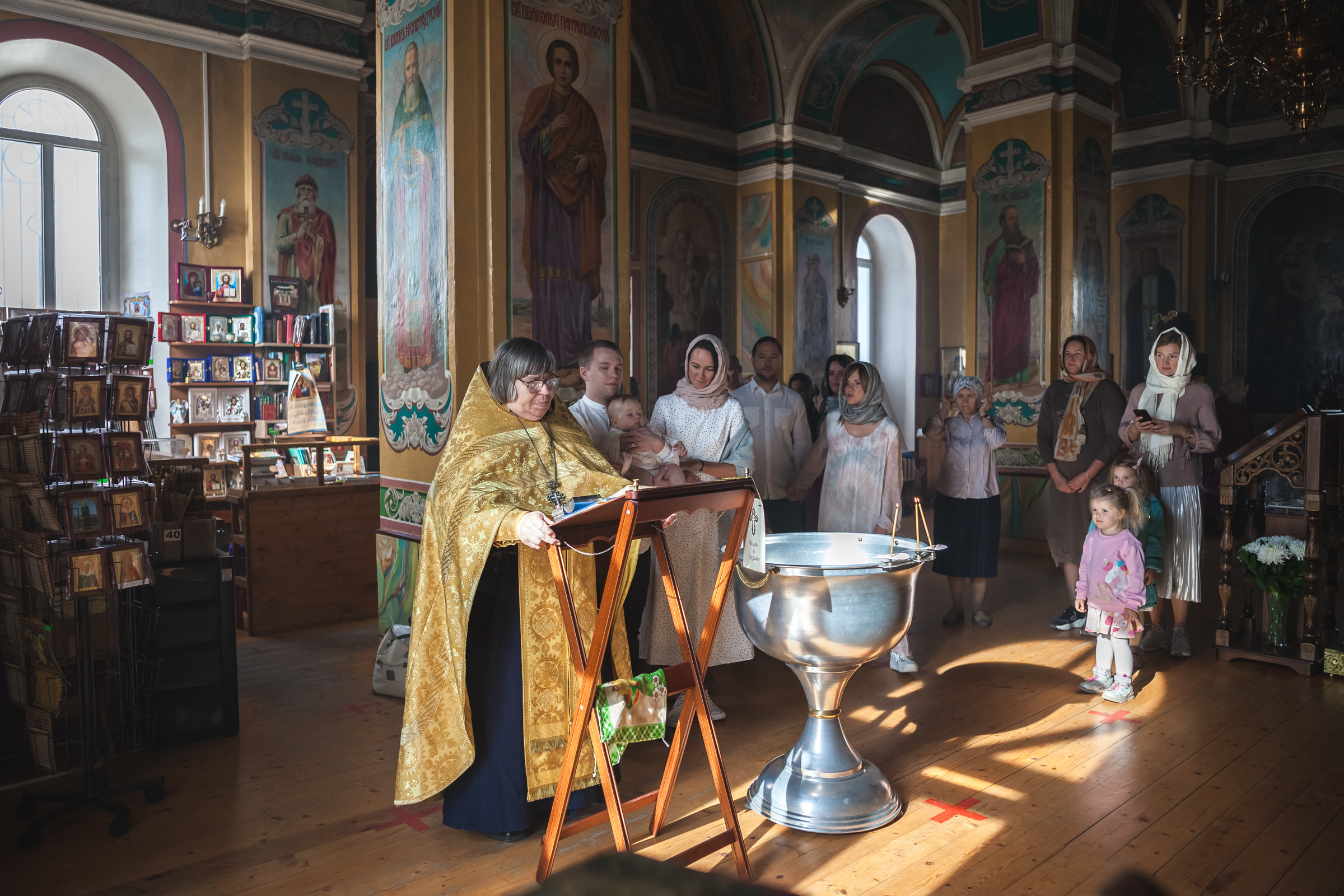 Таинство крещения Евы. Фотограф на крещение и венчание в Самаре и Тольятти Елена Арди