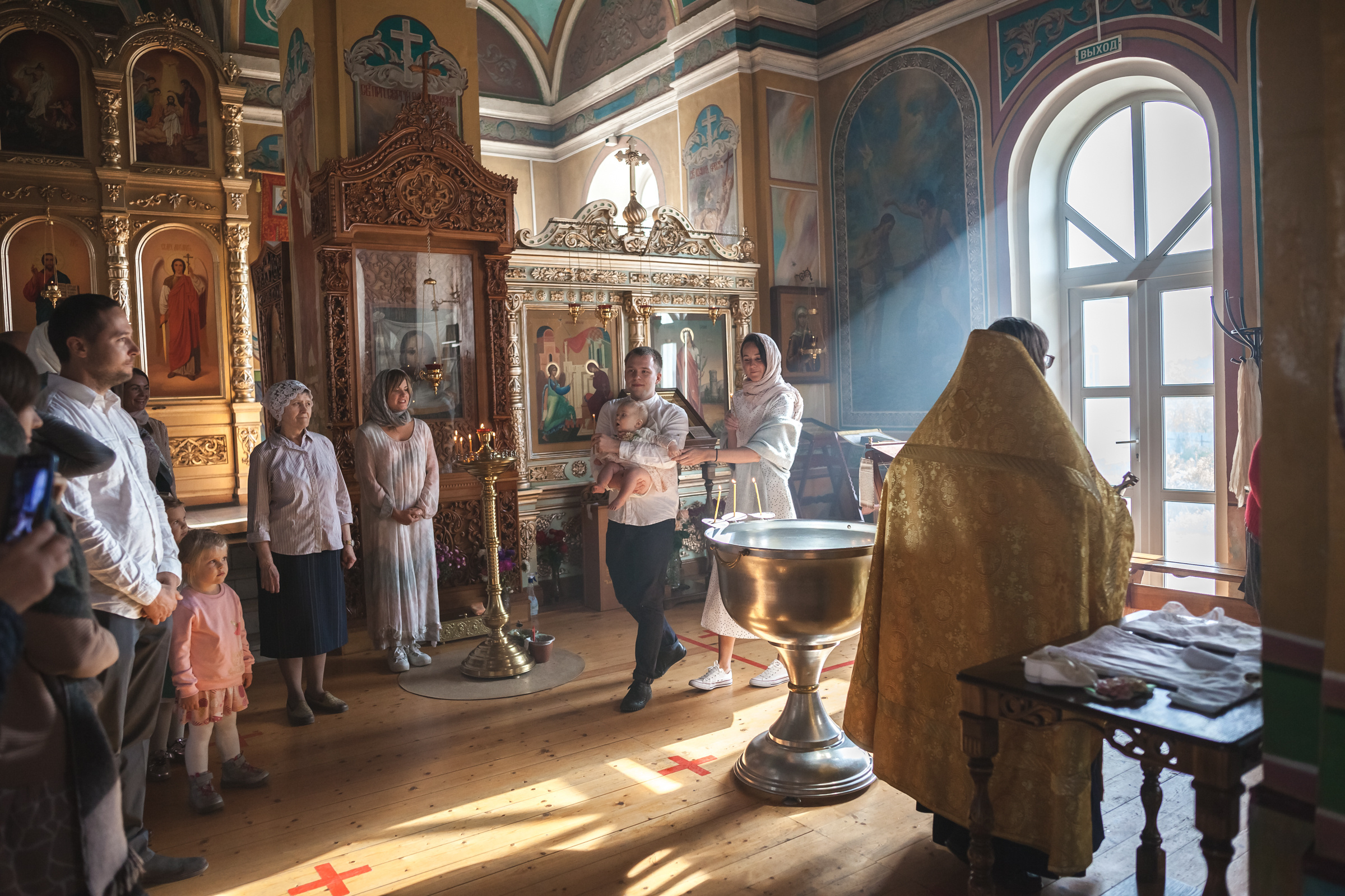 Таинство крещения Евы. Фотограф на крещение и венчание в Самаре и Тольятти Елена Арди