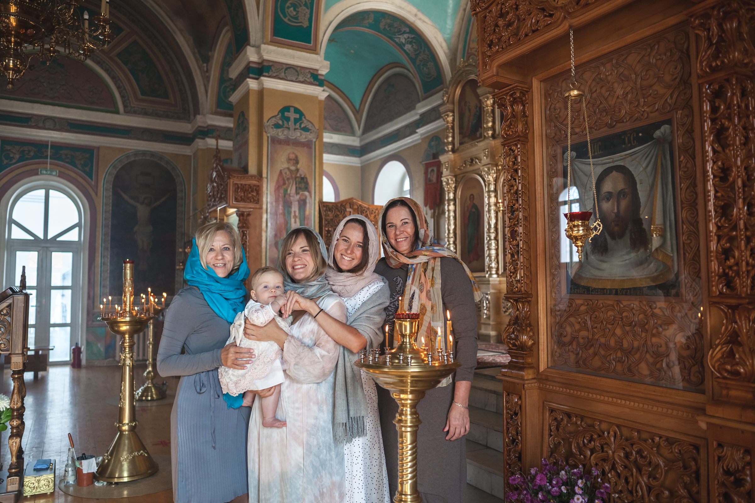 Таинство крещения Евы. Фотограф на крещение и венчание в Самаре и Тольятти Елена Арди